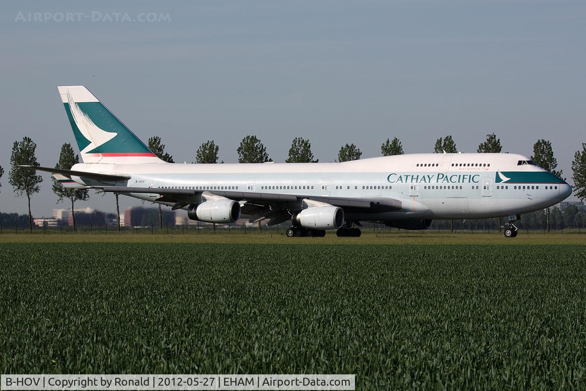 B-HOV, 1991 Boeing 747-467 C/N 25082, at spl