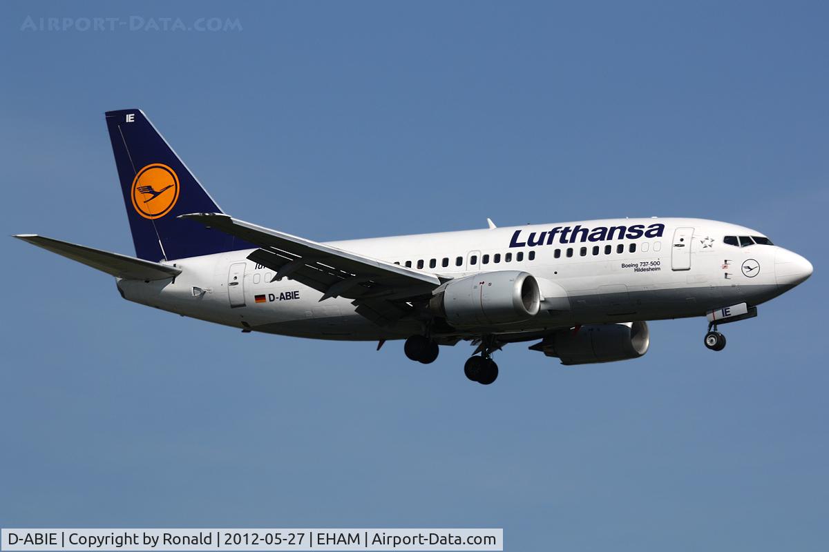 D-ABIE, 1990 Boeing 737-530 C/N 24819, at spl