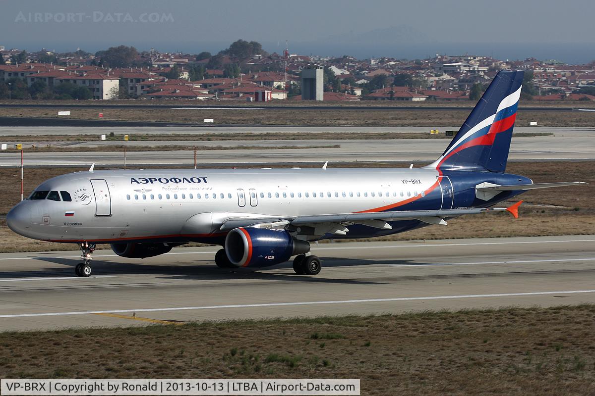 VP-BRX, 2007 Airbus A320-214 C/N 3063, at ist