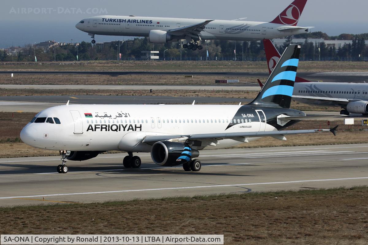 5A-ONA, 2014 Airbus A330-302 C/N 1499, at ist