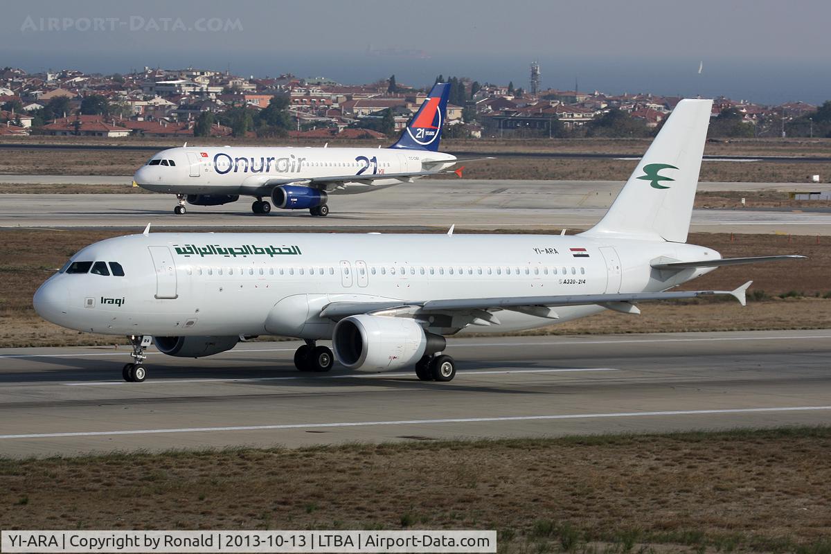 YI-ARA, 2012 Airbus A320-214 C/N 5115, at ist