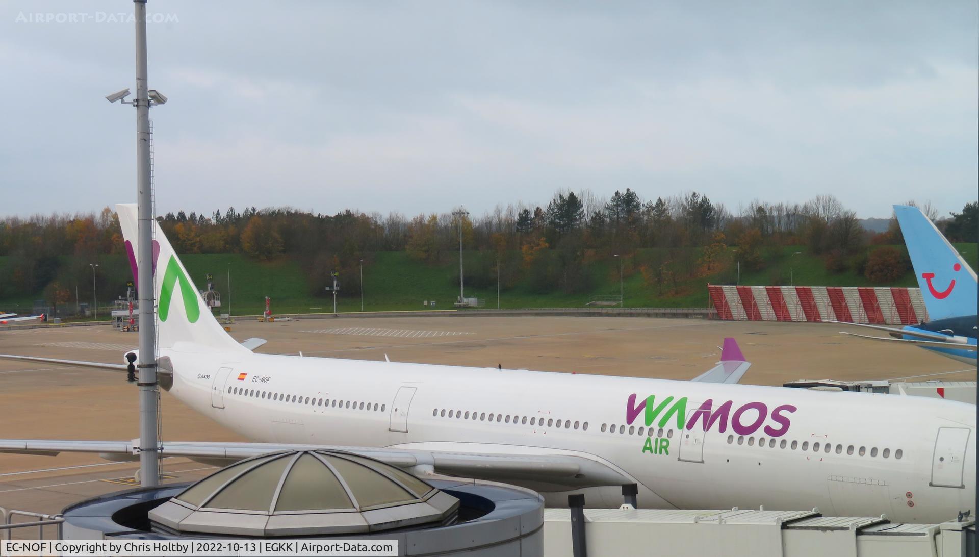 EC-NOF, 2006 Airbus A330-343 C/N 741, Parked on gate at Gatwick LGW