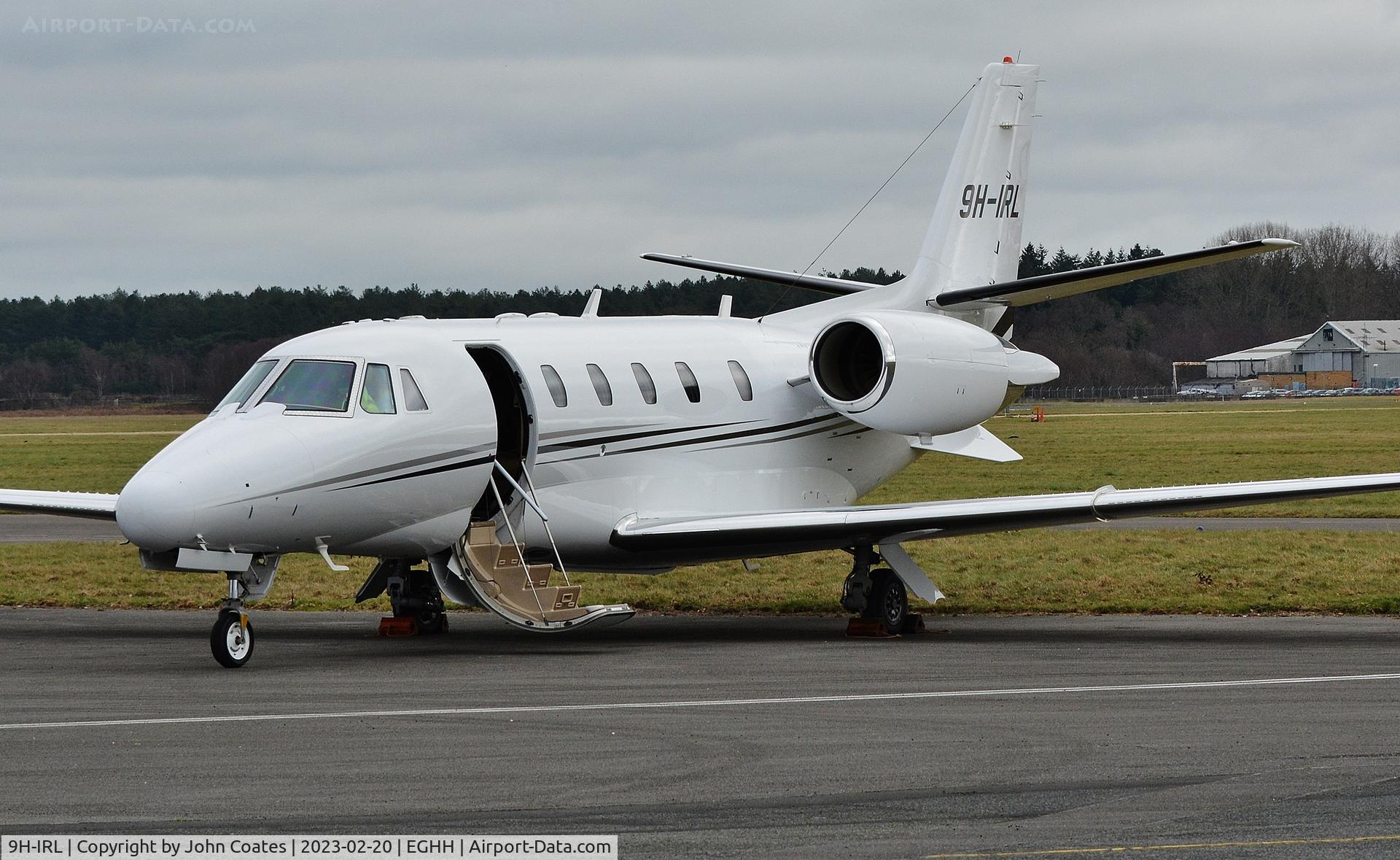 9H-IRL, 2002 Cessna 560XL Citation Excel C/N 560-5228, At Technicair