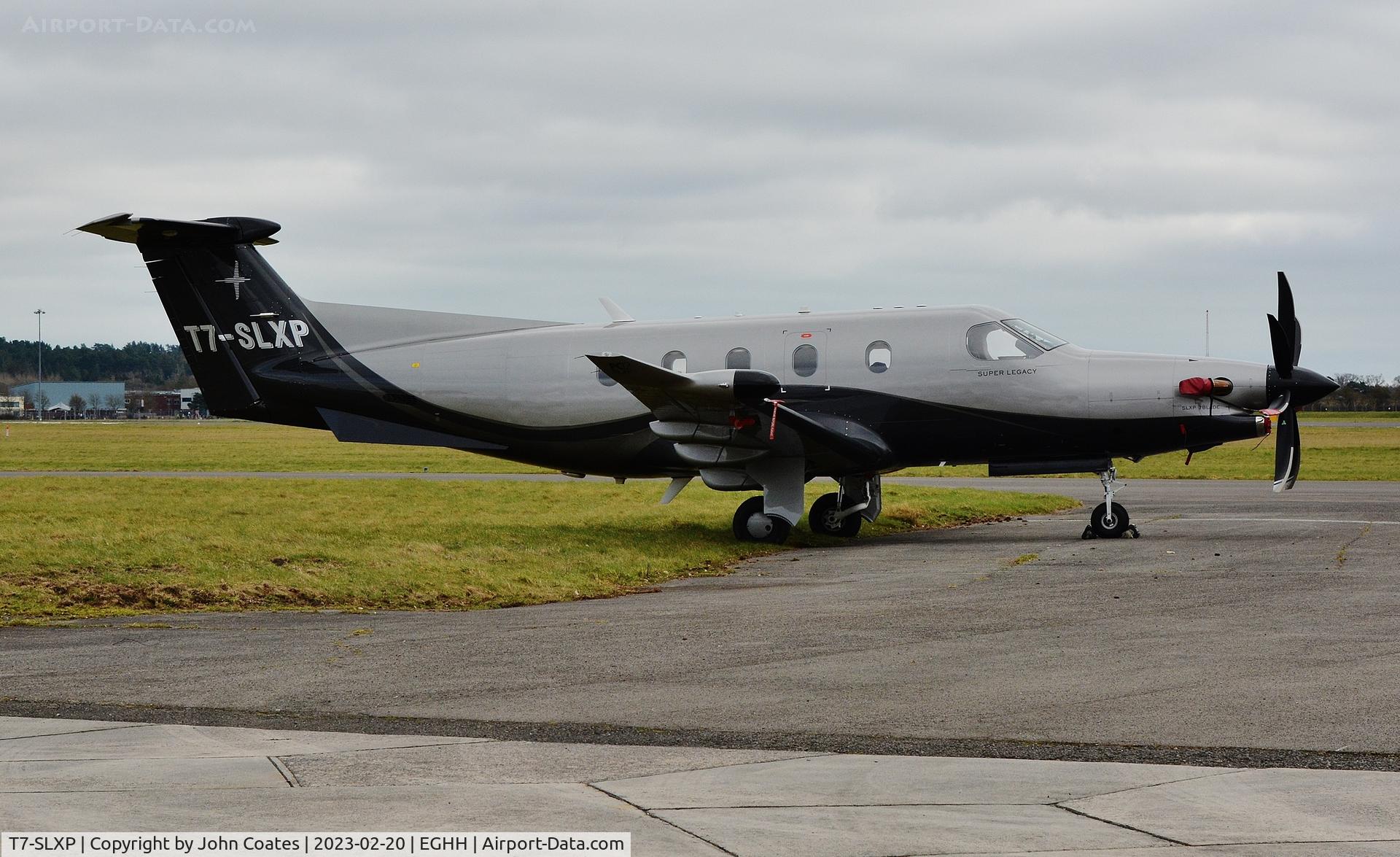 T7-SLXP, 2007 Pilatus PC-12/47 C/N 864, At BAS