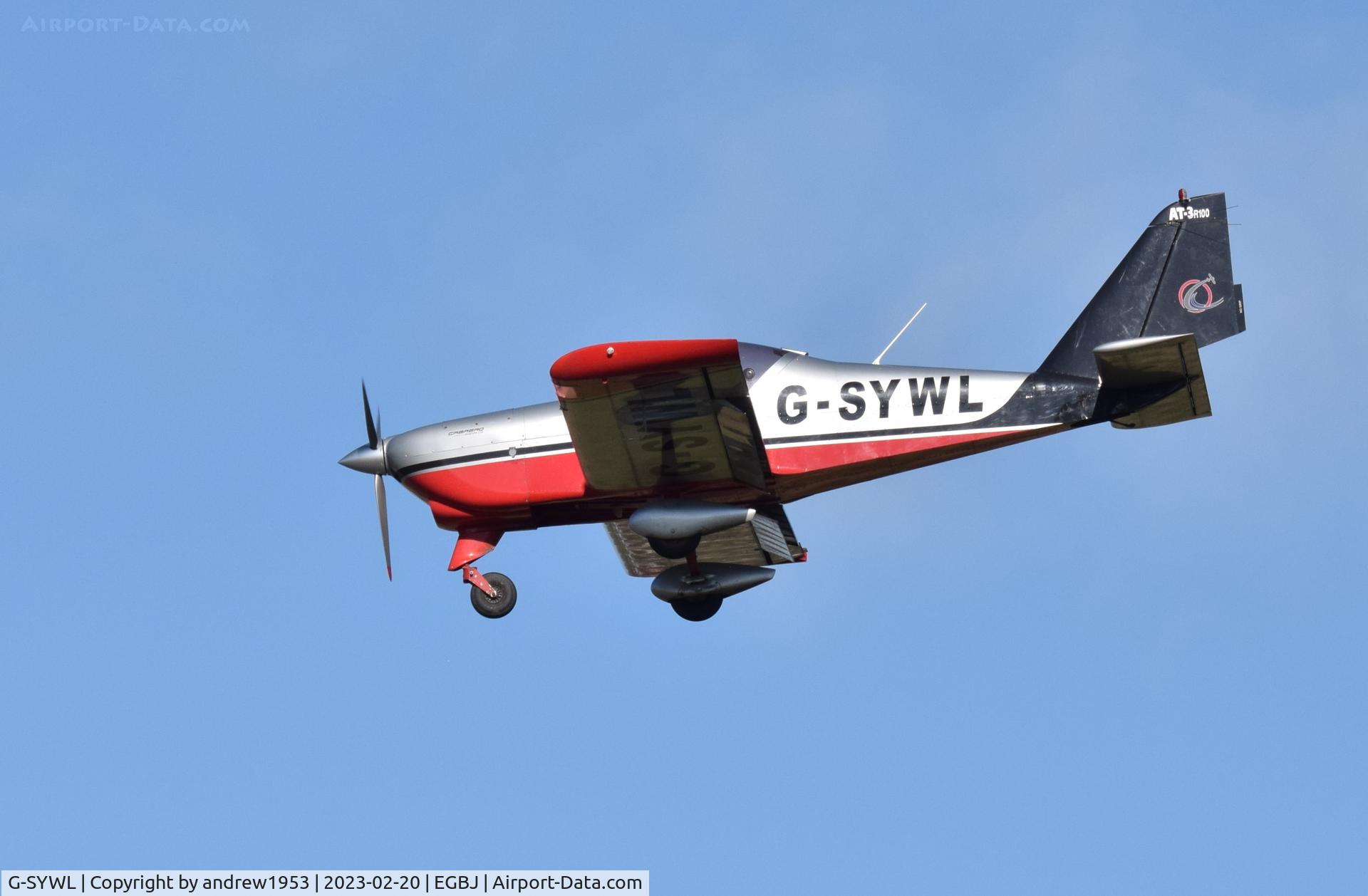 G-SYWL, 2005 Aero AT-3 R100 C/N AT3-011, G-SYWL at Gloucestershire Airport.