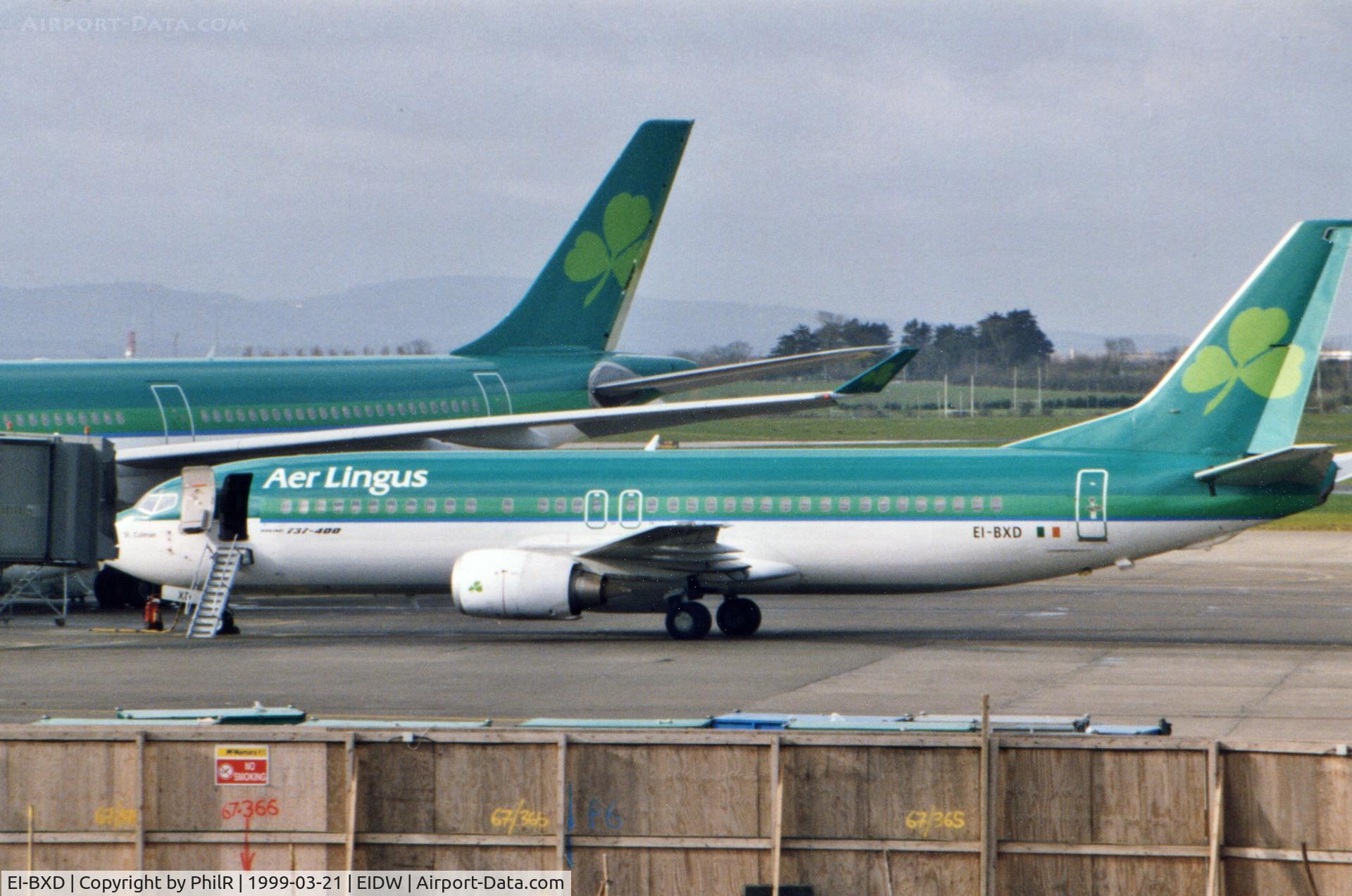 EI-BXD, 1990 Boeing 737-448 C/N 24866, EI-BXD 1990 B737-200 Aer Lingus DUB