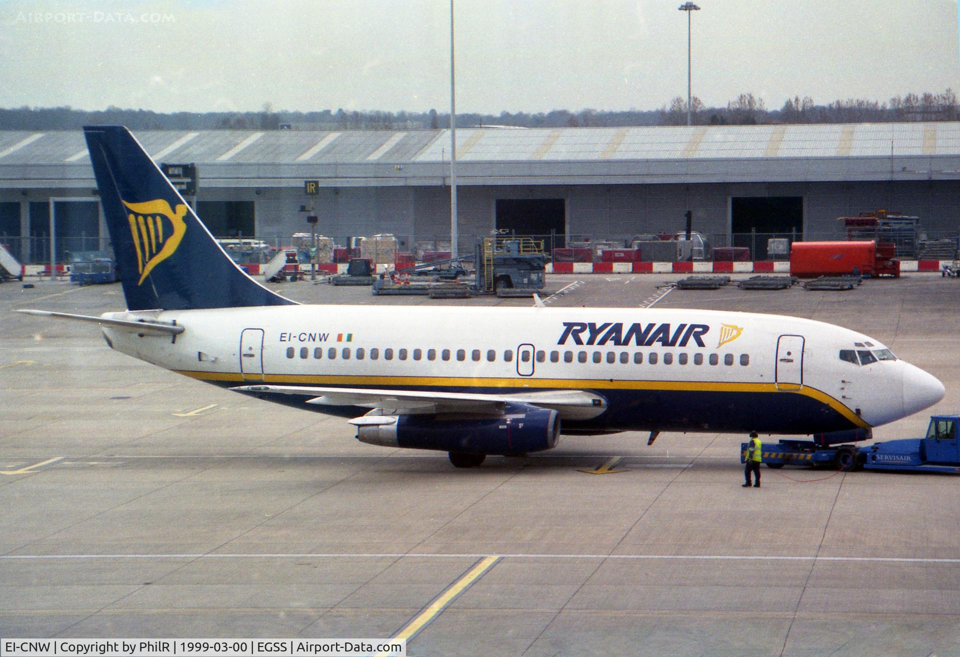EI-CNW, 1981 Boeing 737-230 C/N 22133, EI-CNW 1981 B737-200 Ryanair STN