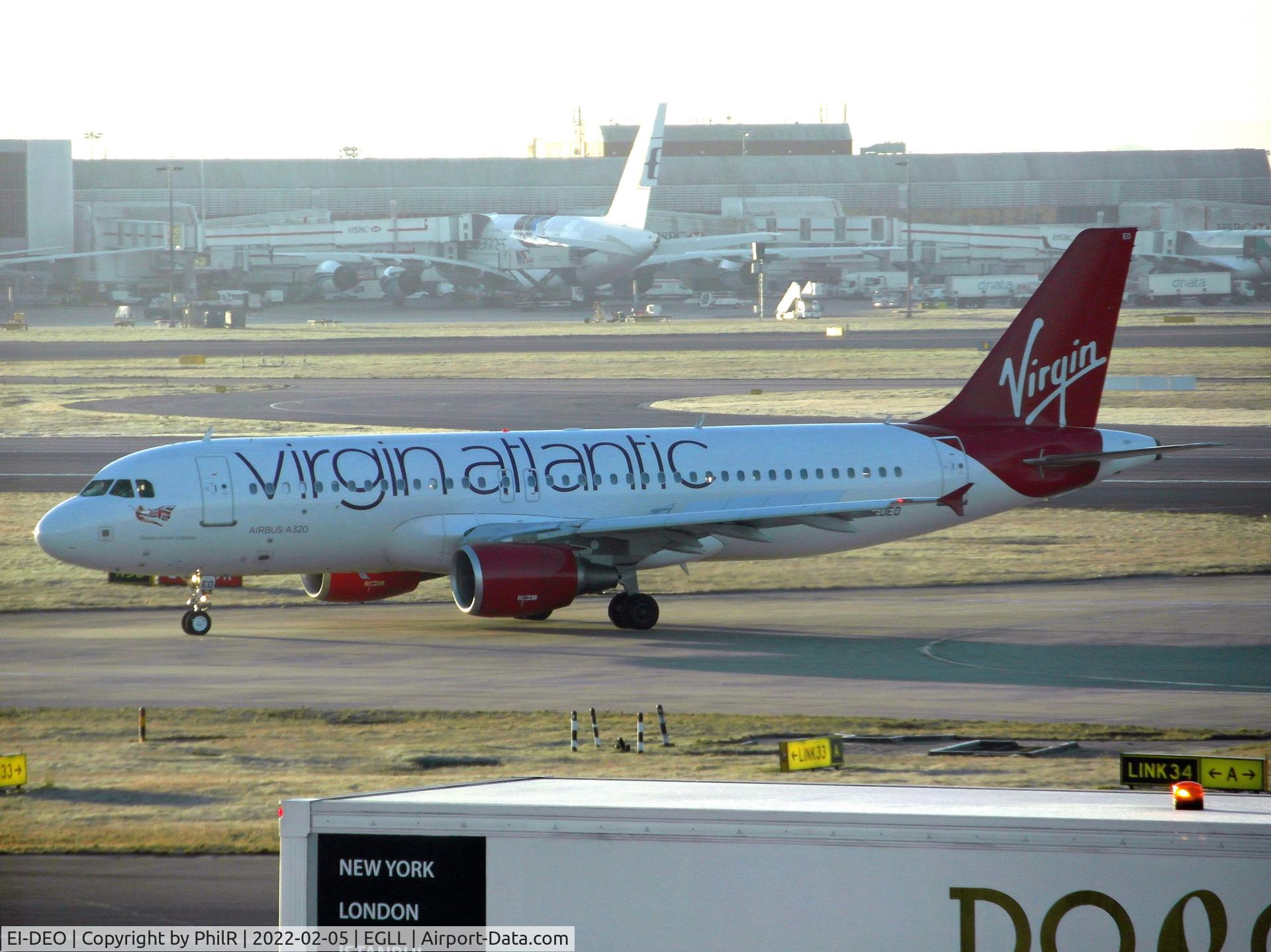 EI-DEO, 2005 Airbus A320-214 C/N 2486, EI-DEO 2005 A320-200 Virgin LHR