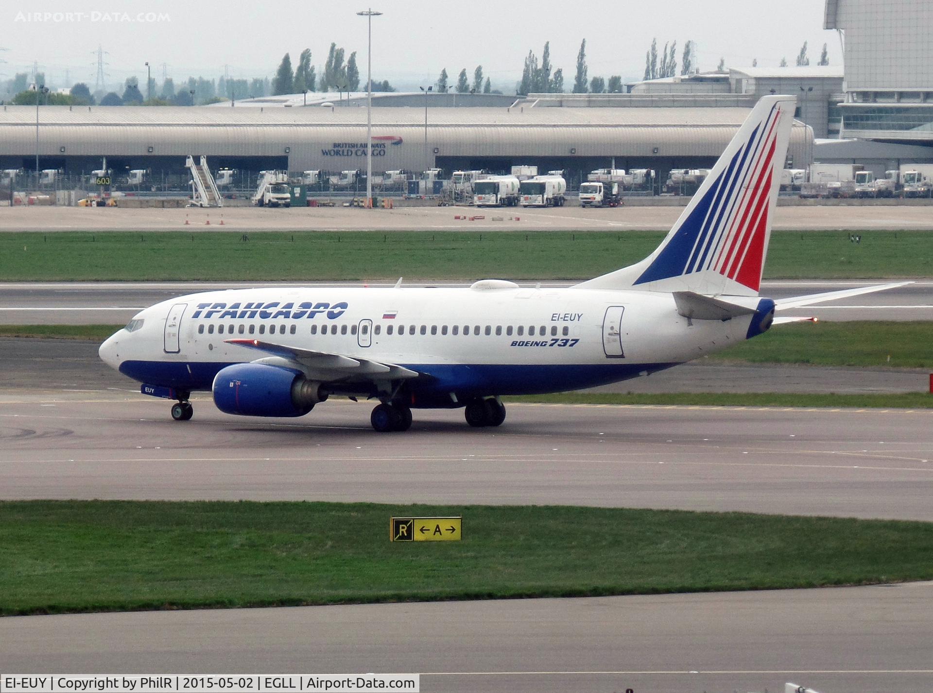 EI-EUY, 2004 Boeing 737-7Q8 C/N 29354, EI-EUY 2004 B737-800 Transaero LHR