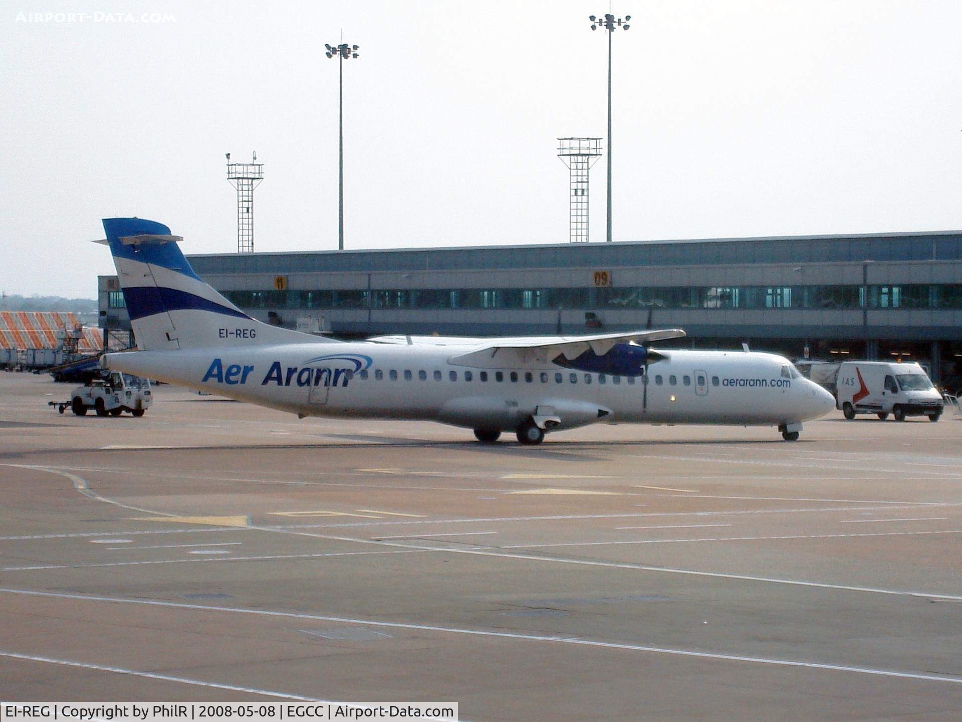 EI-REG, 1993 ATR 72-202 C/N 367, EI-REG 1993 ATR 72-200 Aer Aran MAN