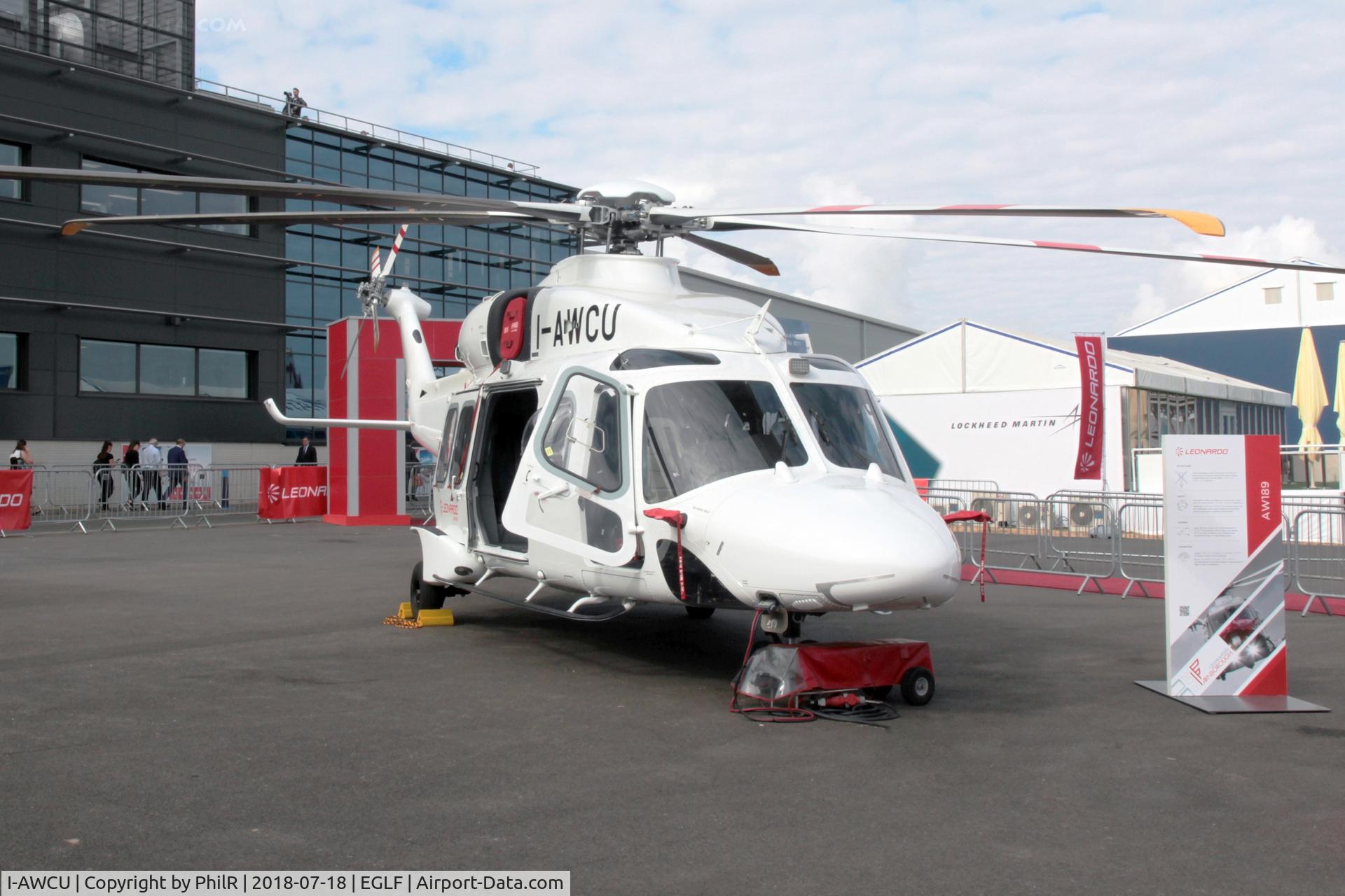 I-AWCU, Leonardo AW-189 C/N 49039, I-AWCU Leonardo AW189 FIA