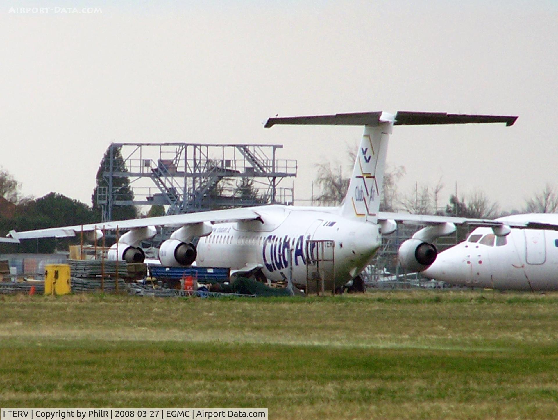 I-TERV, 1983 British Aerospace BAe.146-200 C/N E2014, I-TERV 1983 BAe 146-200 Club Air SEN