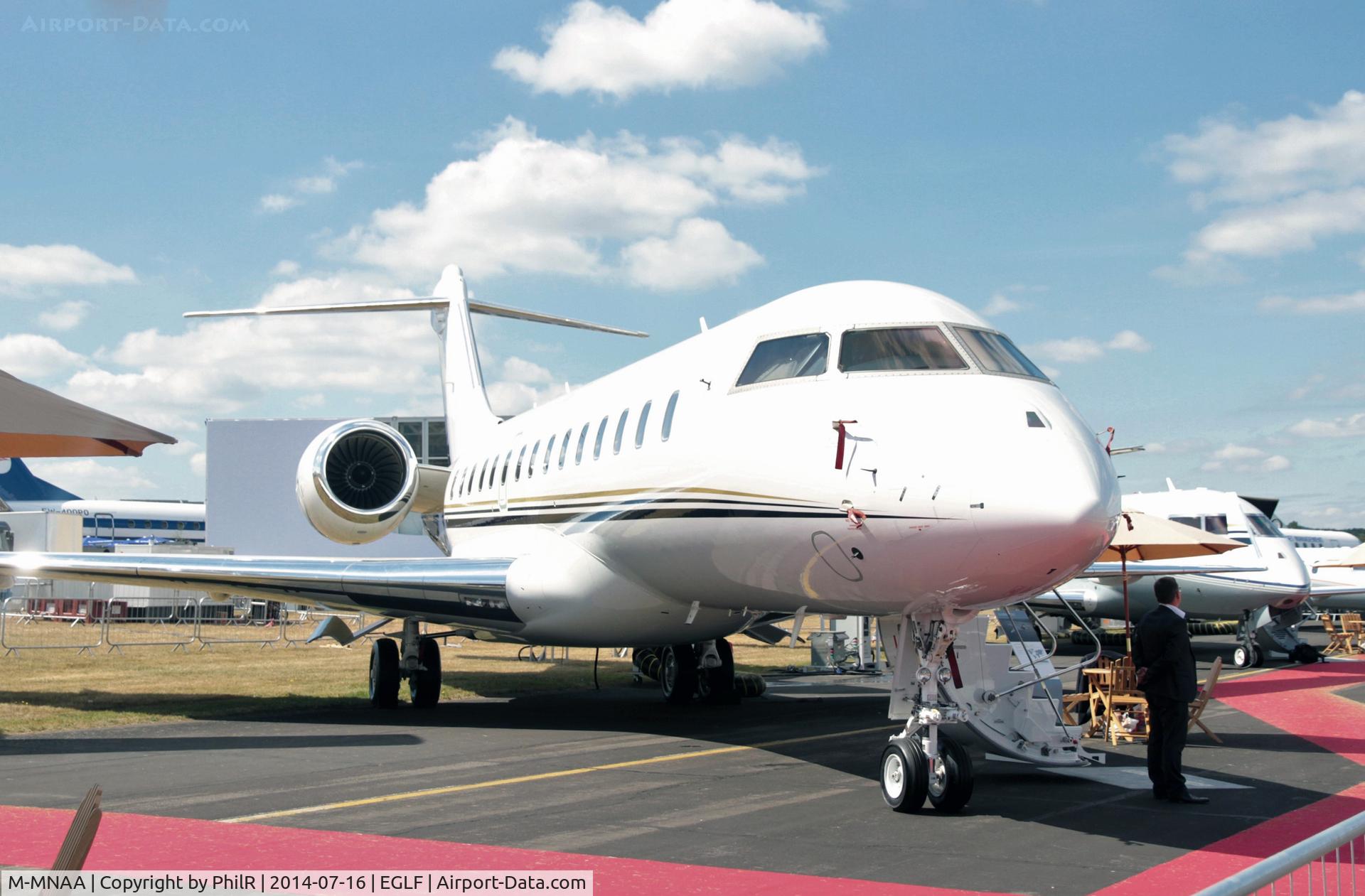M-MNAA, 2011 Bombardier Global 6000 C/N 9434, M-MNAA 2011 Bombardier BD-700 Global 6000 FAB