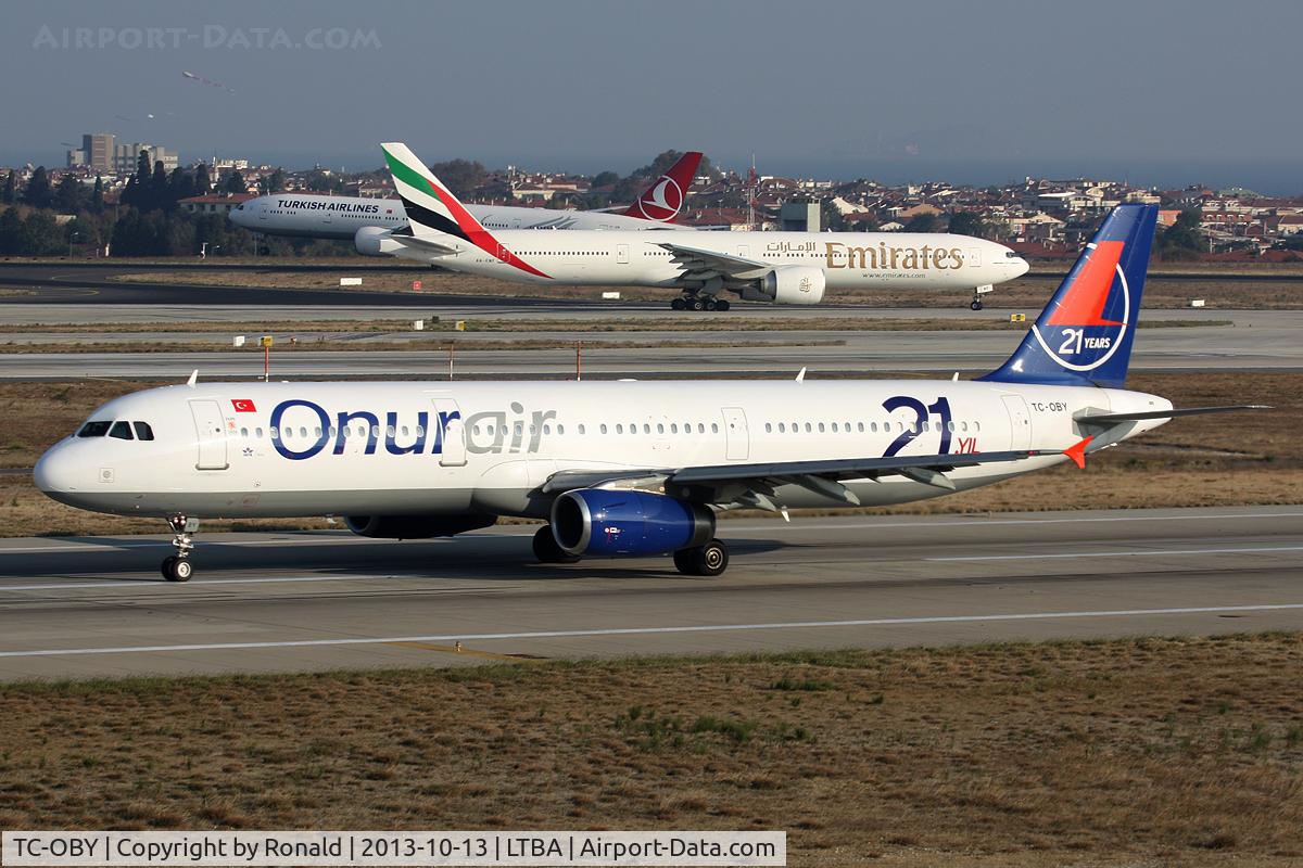 TC-OBY, 1998 Airbus A321-231 C/N 810, at ist