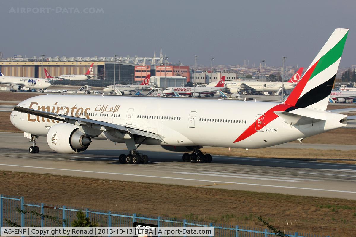 A6-ENF, 2013 Boeing 777-31H/ER C/N 41085, at ist