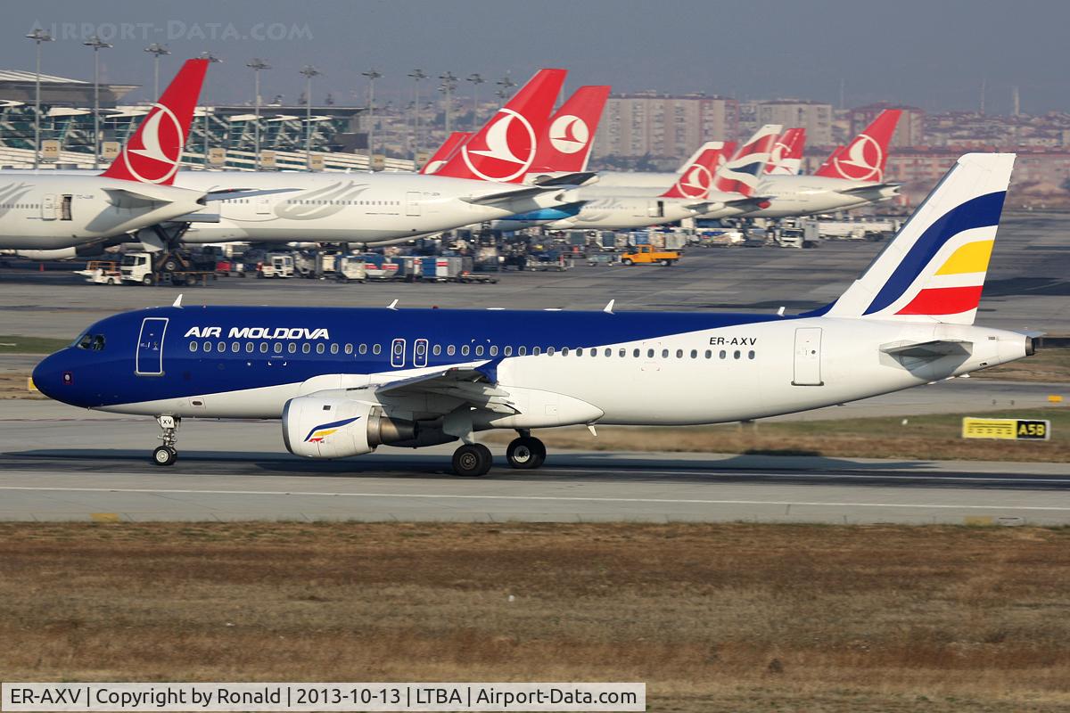 ER-AXV, 1996 Airbus A320-211 C/N 622, at ist