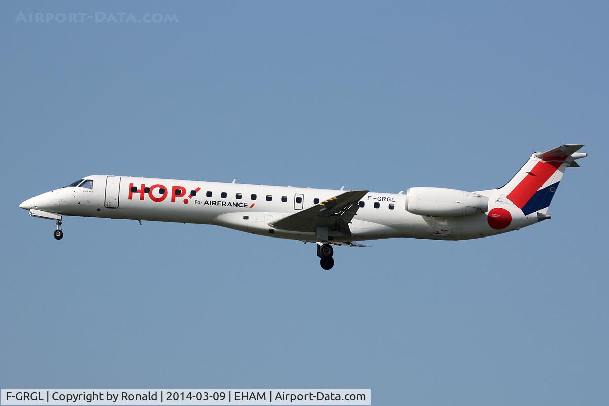 F-GRGL, 2001 Embraer EMB-145EU (ERJ-145EU) C/N 145375, at spl