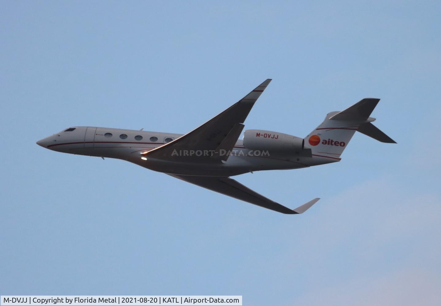 M-DVJJ, 2020 Gulfstream Aerospace GVI (G650ER) C/N 6439, G650 zx