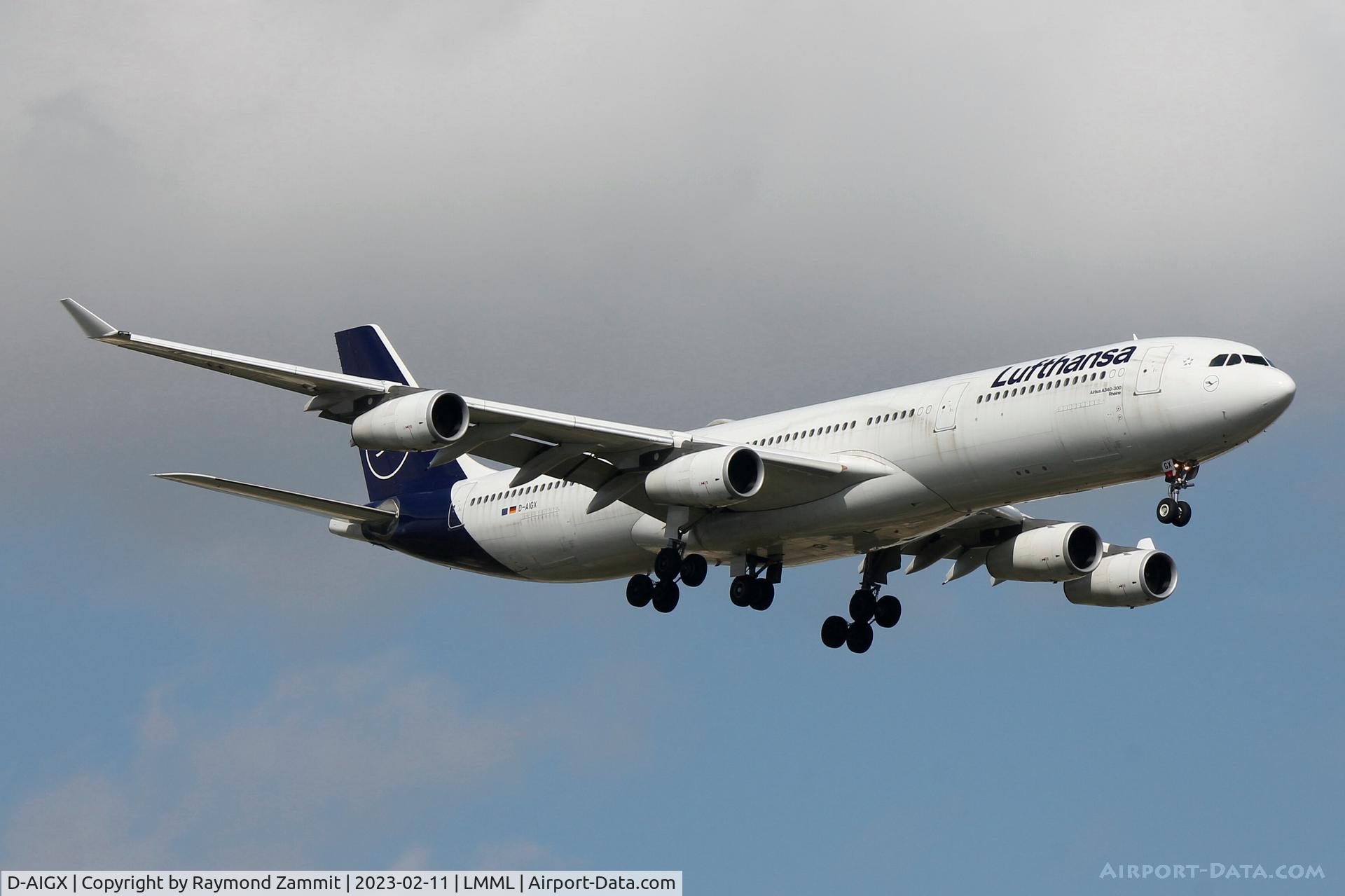 D-AIGX, 2000 Airbus A340-313X C/N 354, A340 D-AIGX Lufthansa