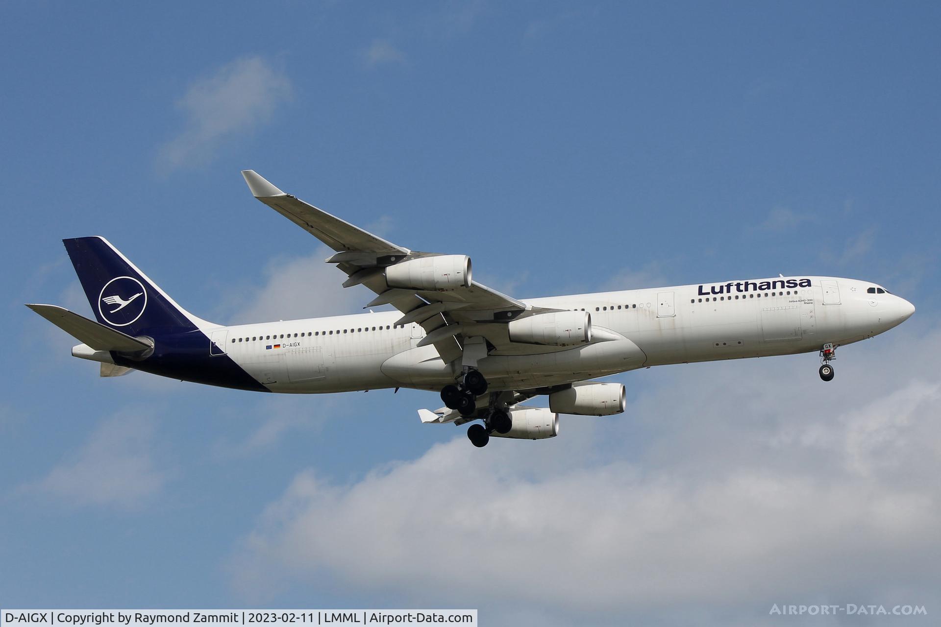 D-AIGX, 2000 Airbus A340-313X C/N 354, A340 D-AIGX Lufthansa