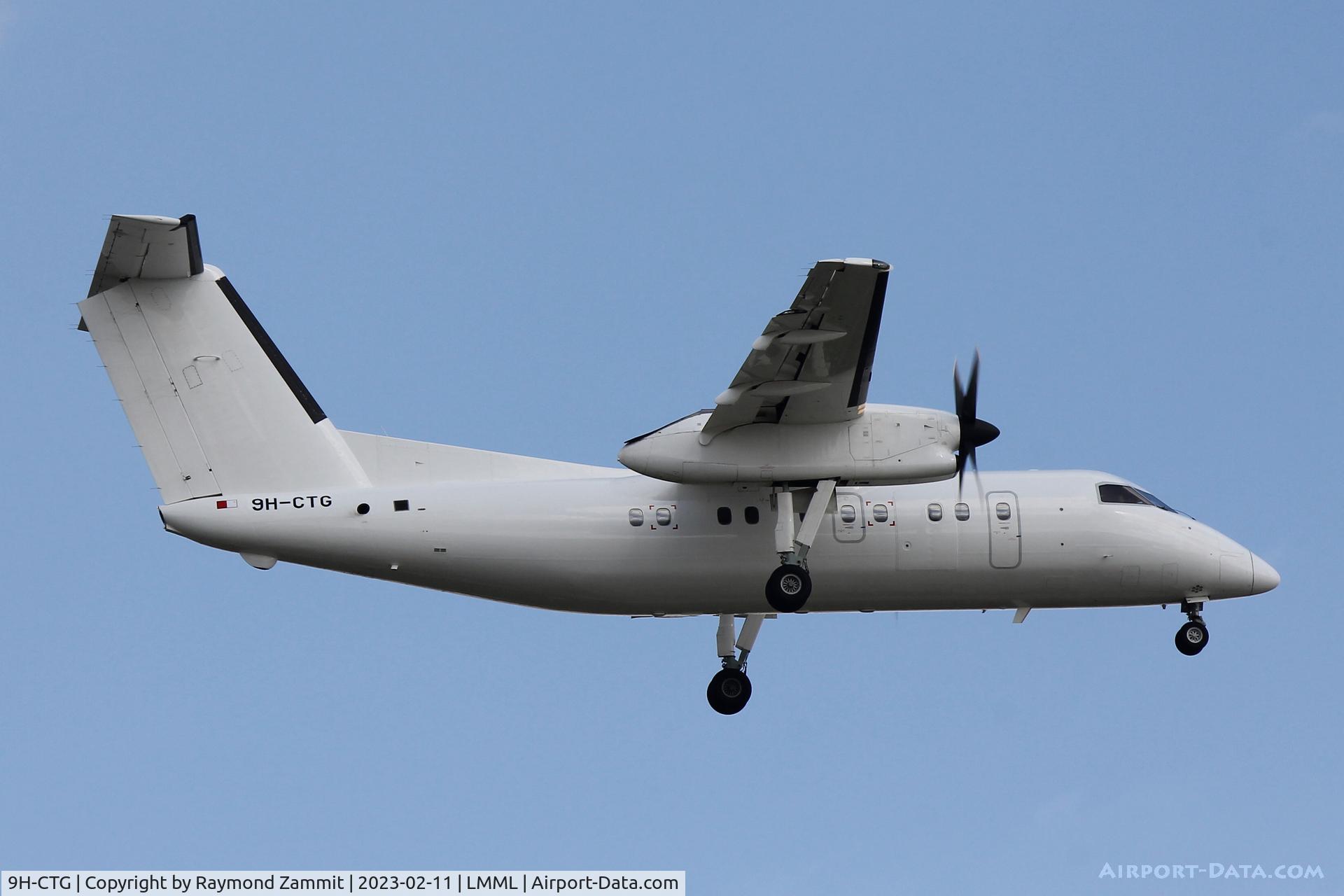 9H-CTG, 1990 De Havilland Canada DHC-8-102 Dash 8 C/N 222, De Havilland Canada DHC-8 9H-CTG Air CM Global