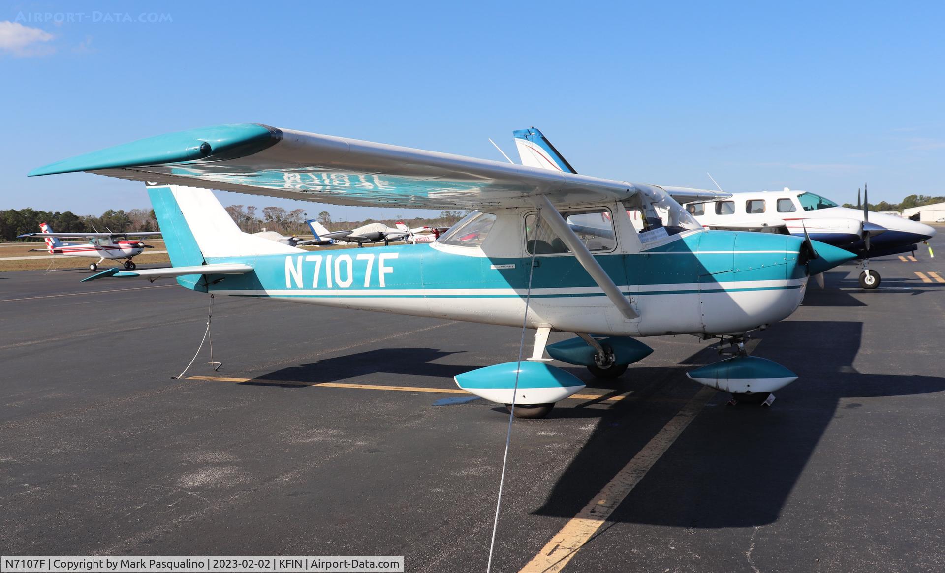 N7107F, 1966 Cessna 150F C/N 15063707, Cessna 150F