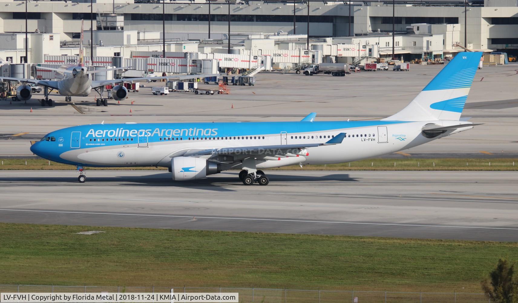 LV-FVH, 2015 Airbus A330-202 C/N 1605, ARG A332 zx