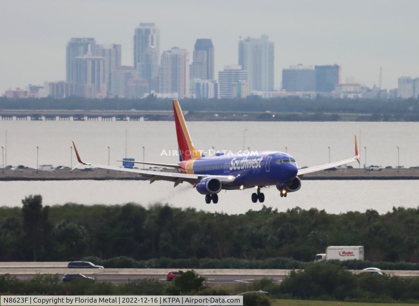 N8623F, 2013 Boeing 737-8H4 C/N 36731, TPA 2022