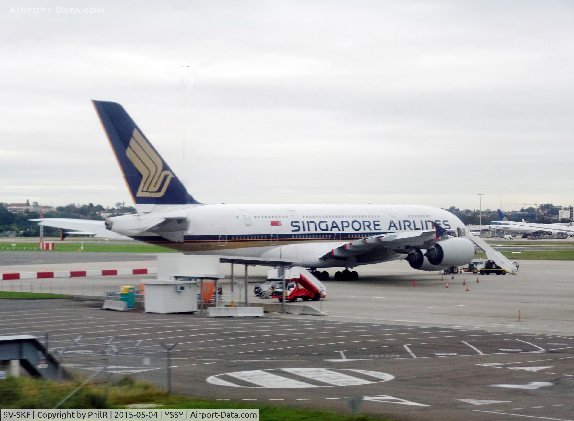 9V-SKF, 2008 Airbus A380-841 C/N 012, 9V-SKF 2008 A380-800 SIA SYD