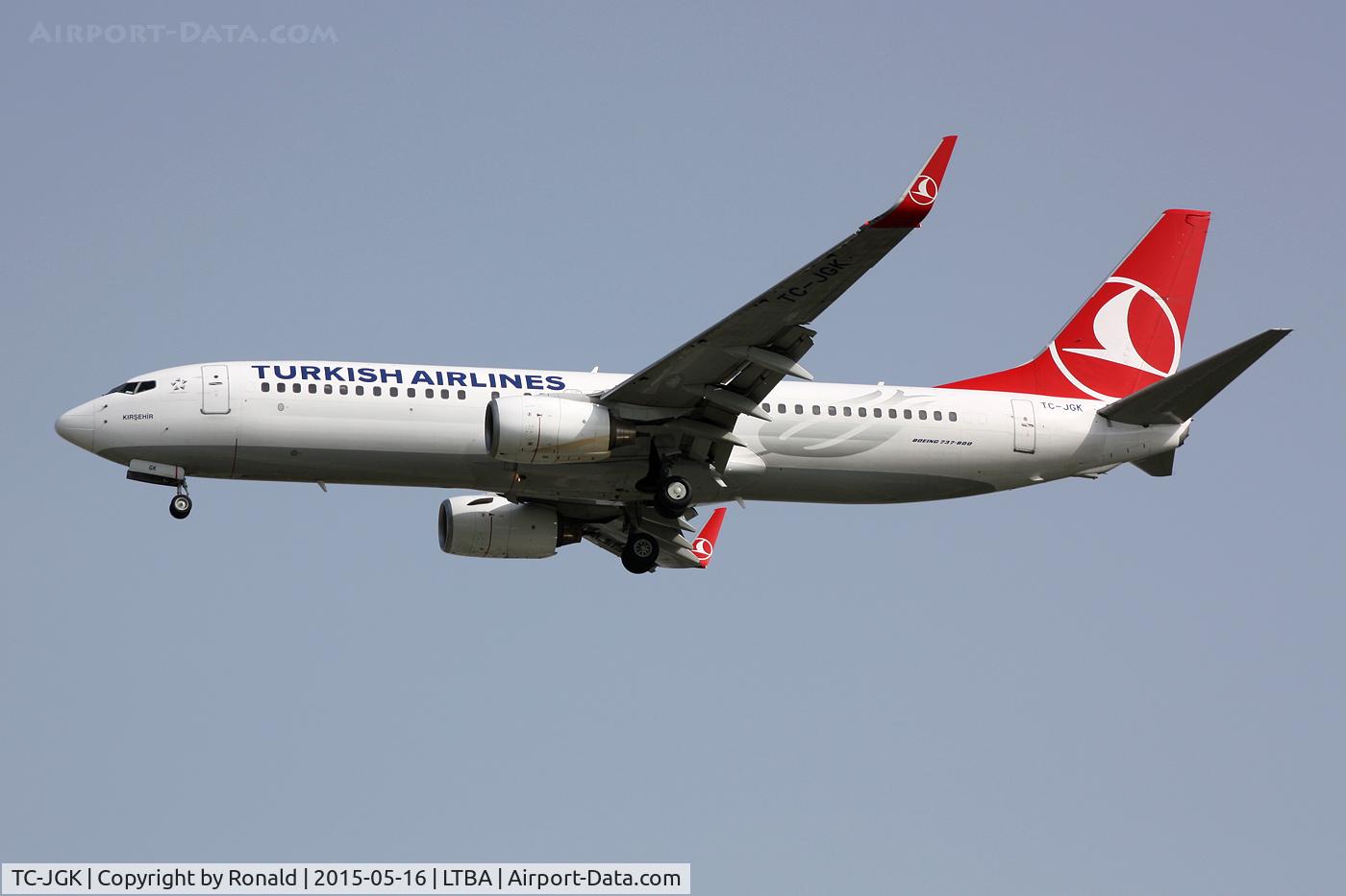 TC-JGK, 2006 Boeing 737-8F2 C/N 34409, at ist