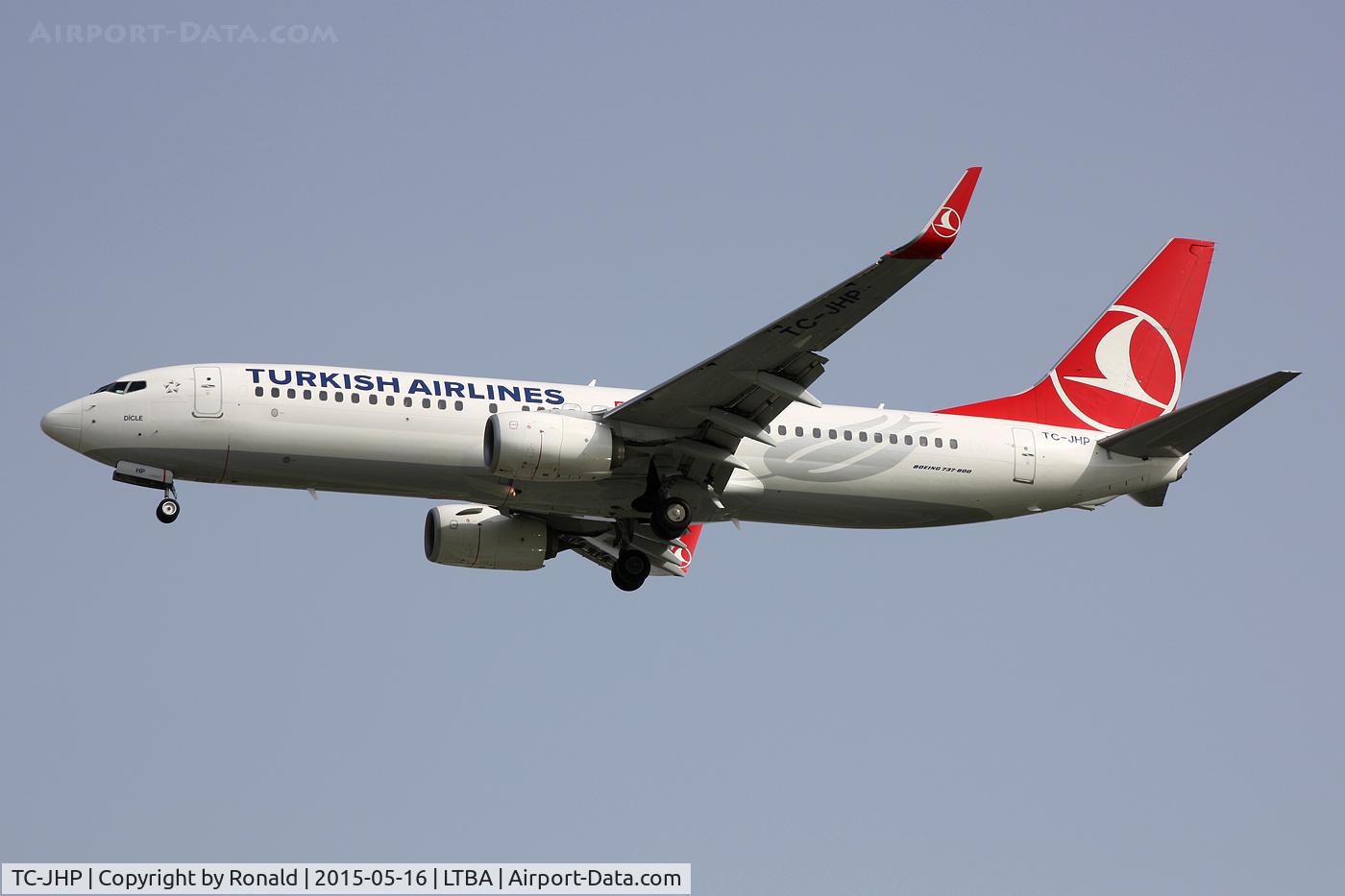 TC-JHP, 2012 Boeing 737-8F2 C/N 42000, at ist