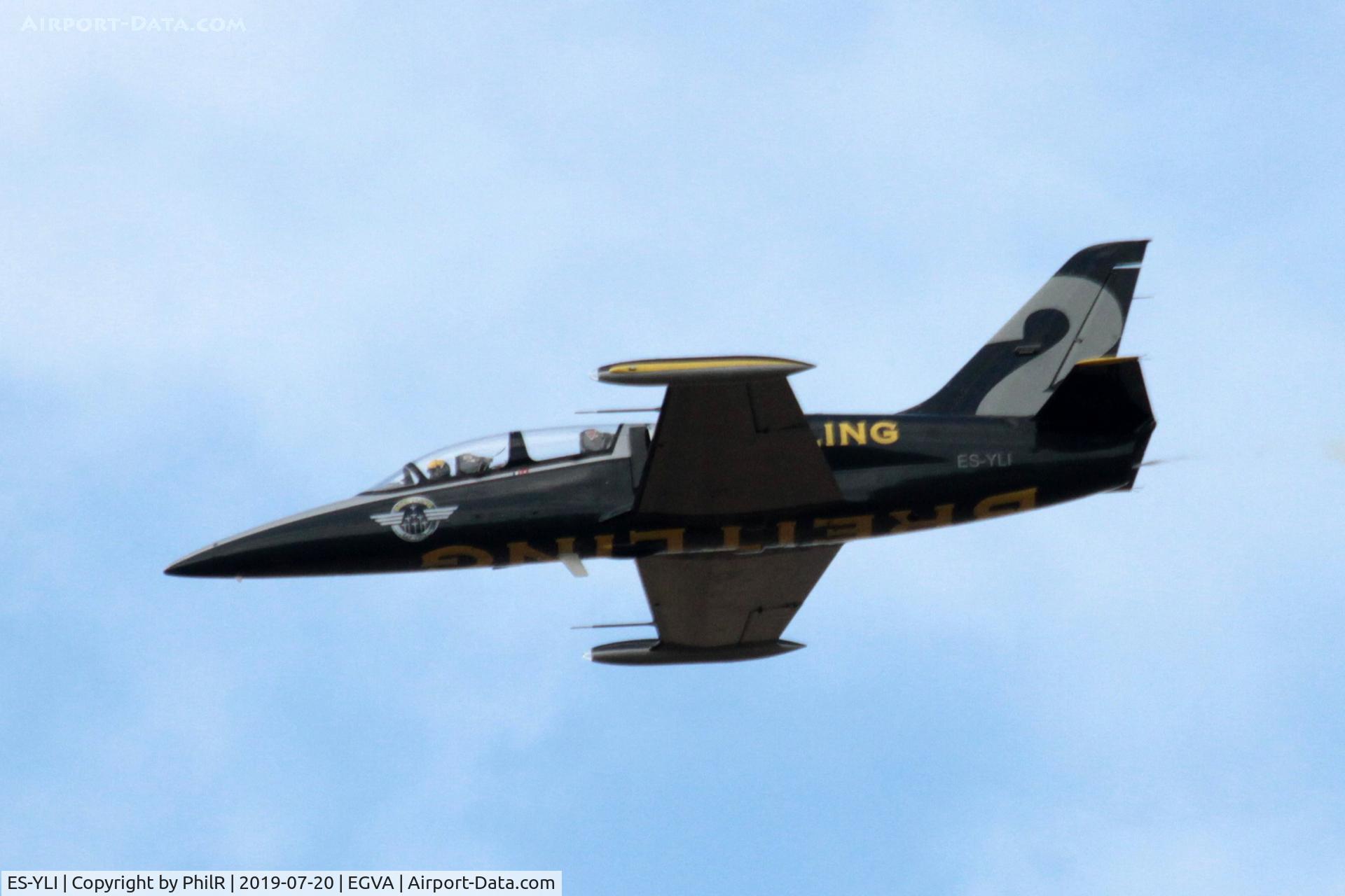 ES-YLI, Aero L-39 Albatros C/N 691876, Breitling Jet Team ES-YLI (2) Aero L-39C Albatros RIAT Fairford