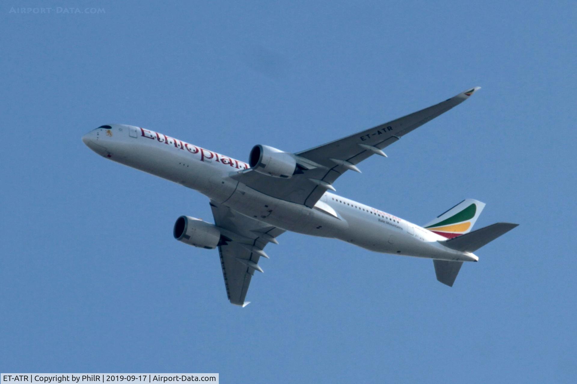 ET-ATR, 2016 Airbus A350-941 C/N 043, ET-ATR 2016 Airbus A350-900 Ethiopian OTT Reading