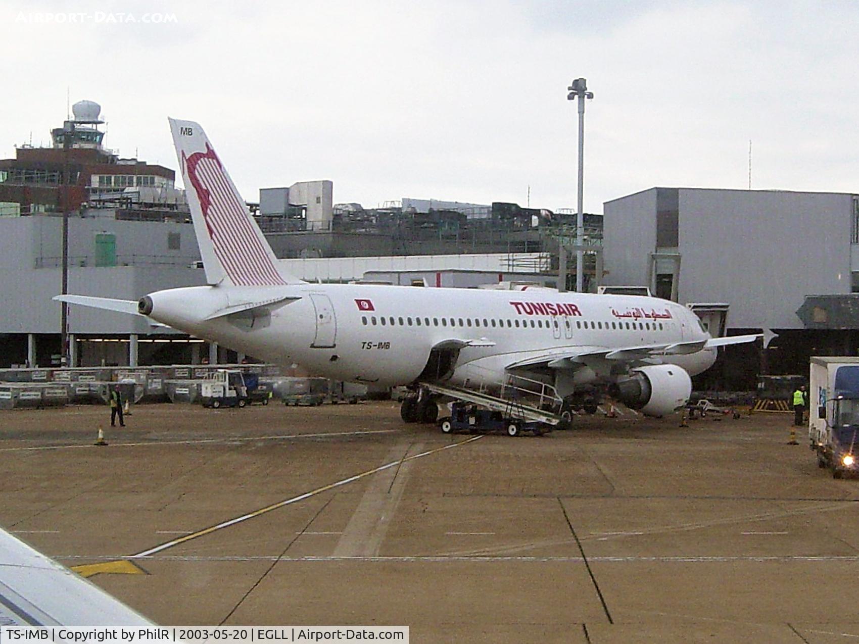 TS-IMB, 1990 Airbus A320-211 C/N 0119, TS-IMB 1990 A320-200 Tunisair LHR
