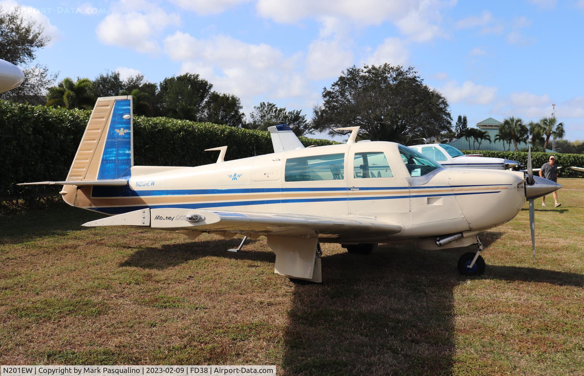 N201EW, 1978 Mooney M20J 201 C/N 24-0446, Mooney M20J