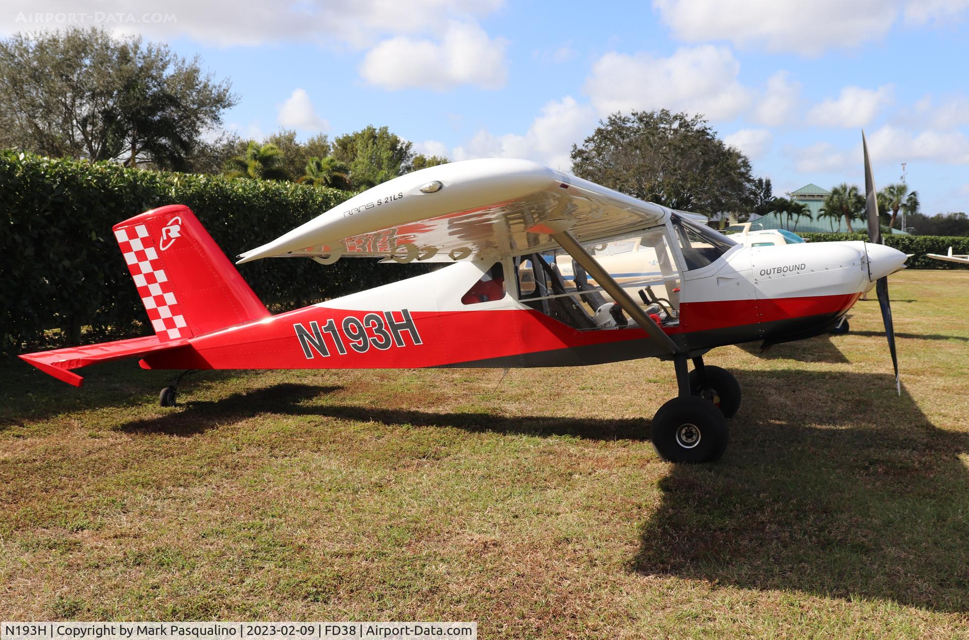 N193H, 2020 Rans S-21LS Outbound C/N 02200089, Rans S-21LS