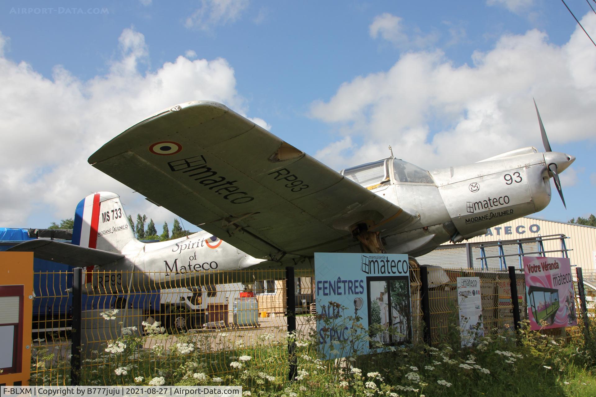F-BLXM, Morane-Saulnier MS-733 Alcyon C/N 79, on display at Mateco
Hames-Boucres