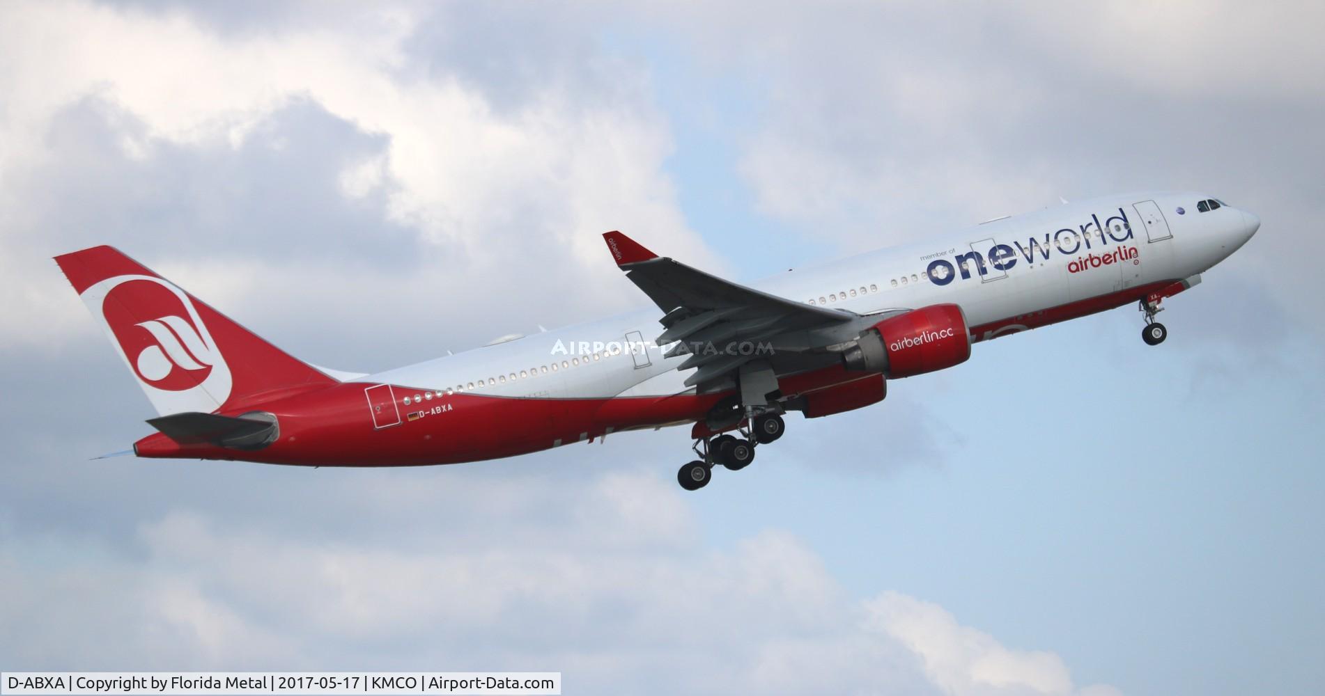 D-ABXA, 1999 Airbus A330-223 C/N 288, Air Berlin A332 zx
