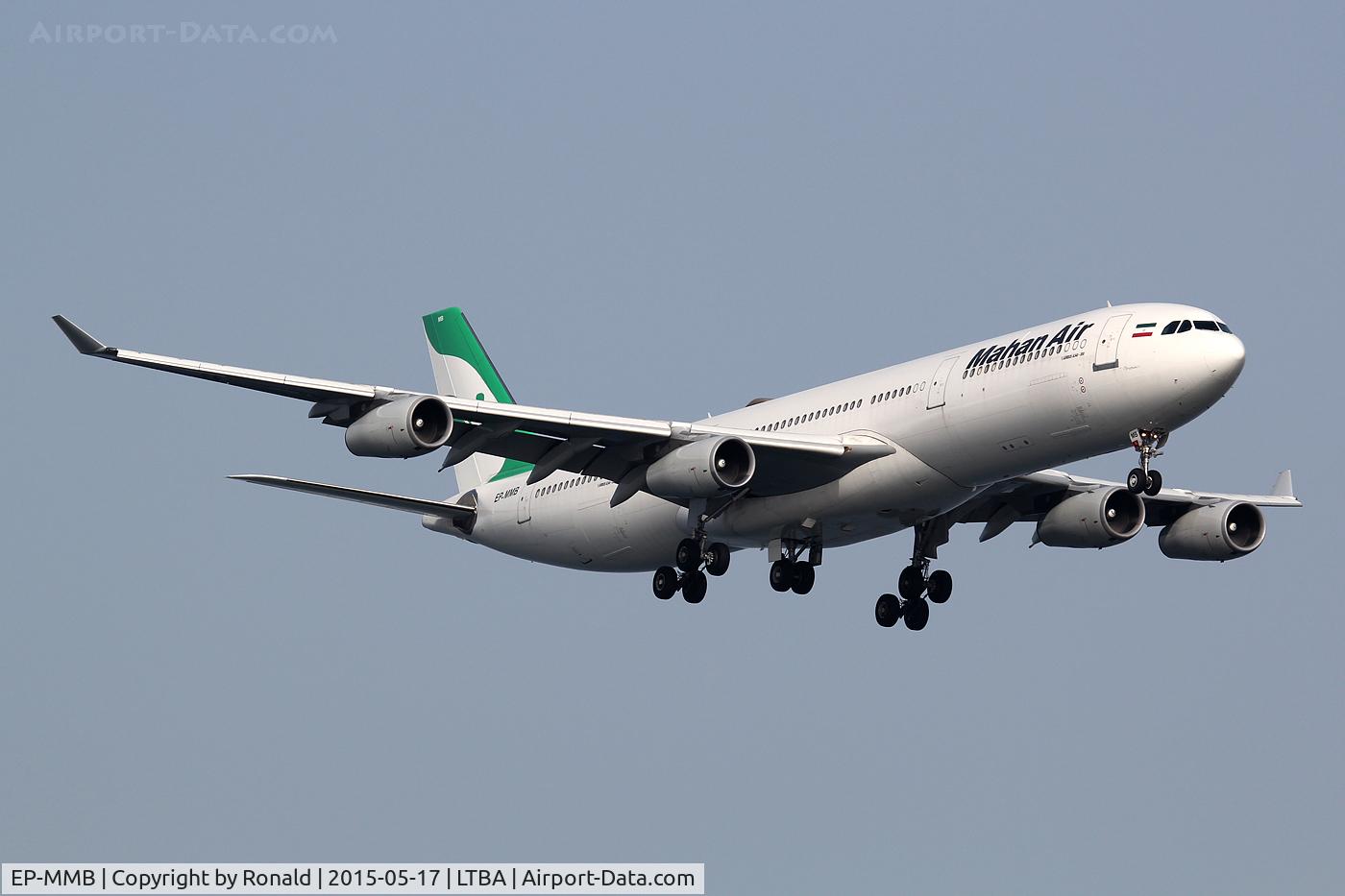 EP-MMB, 1993 Airbus A340-311 C/N 020, at ist