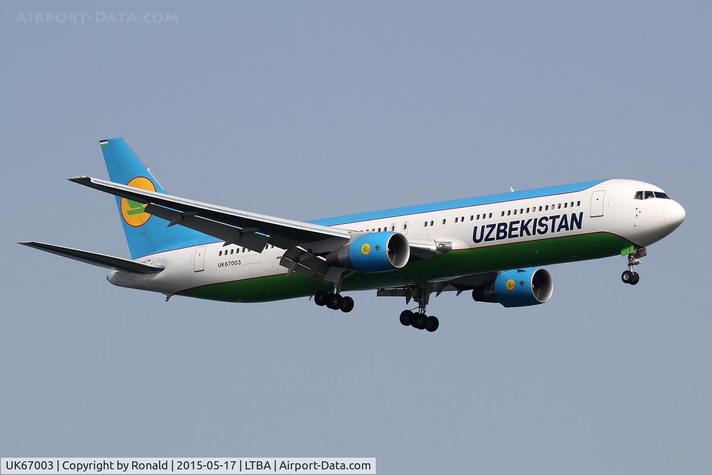 UK67003, 2012 Boeing 767-33P/ER C/N 40534, at ist