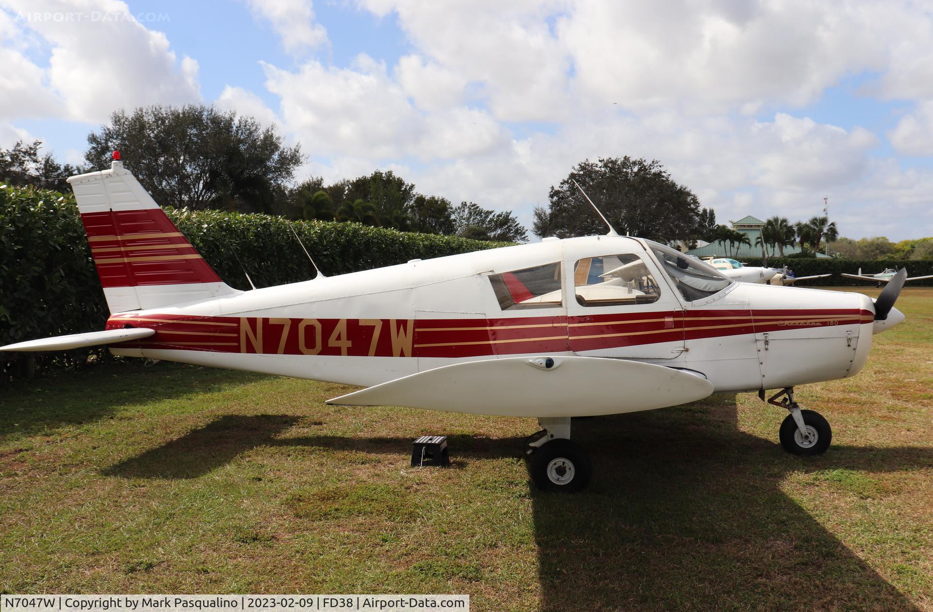 N7047W, 1962 Piper PA-28-180 C/N 28-793, Piper PA-28-180