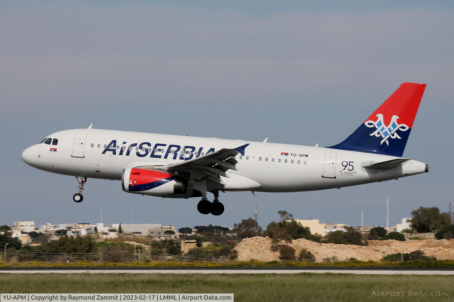 YU-APM, 2010 Airbus A319-132 C/N 4301, A319 YU-APM Air Serbia