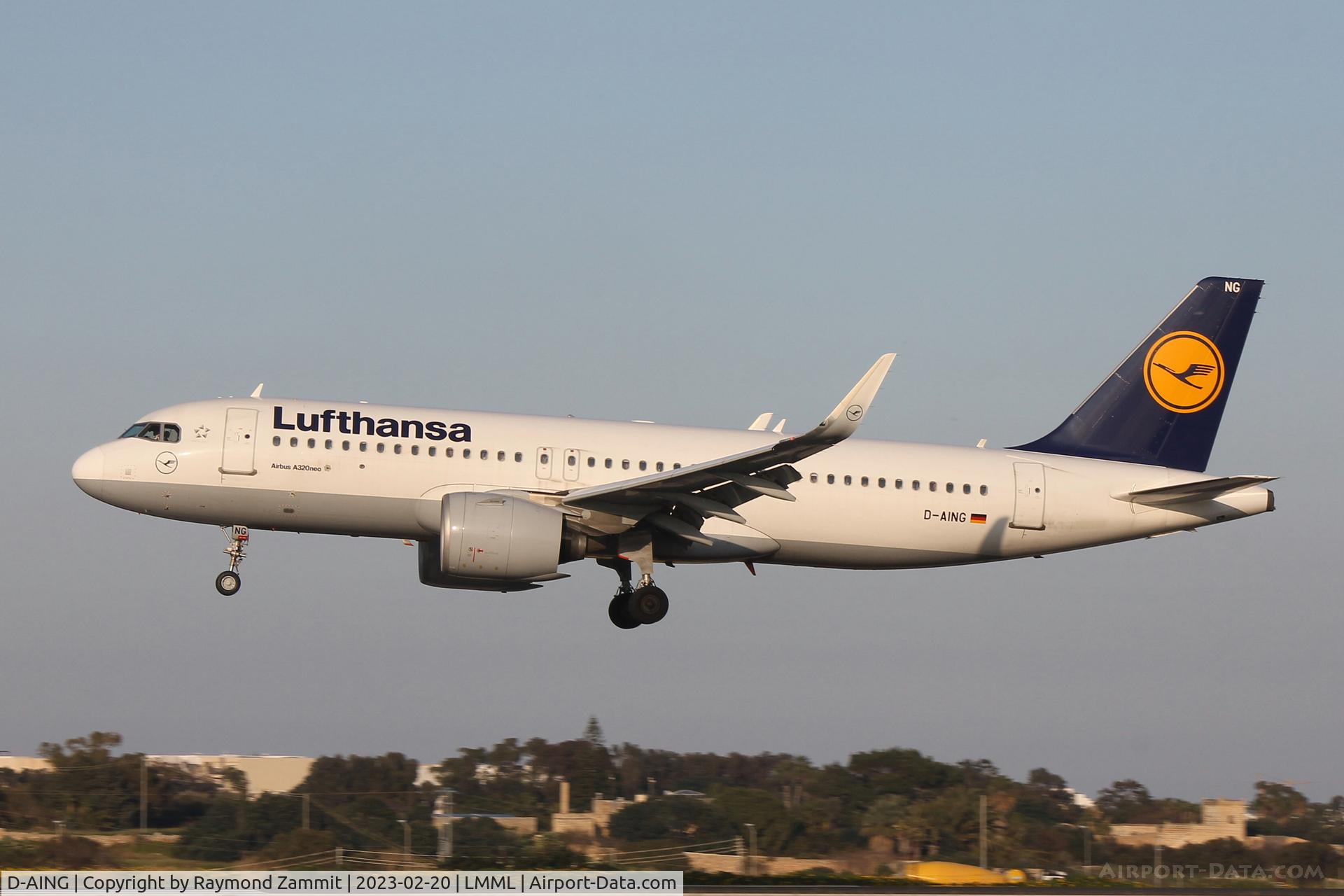 D-AING, 2017 Airbus A320-271N C/N 7588, A320 D-AING Lufthansa