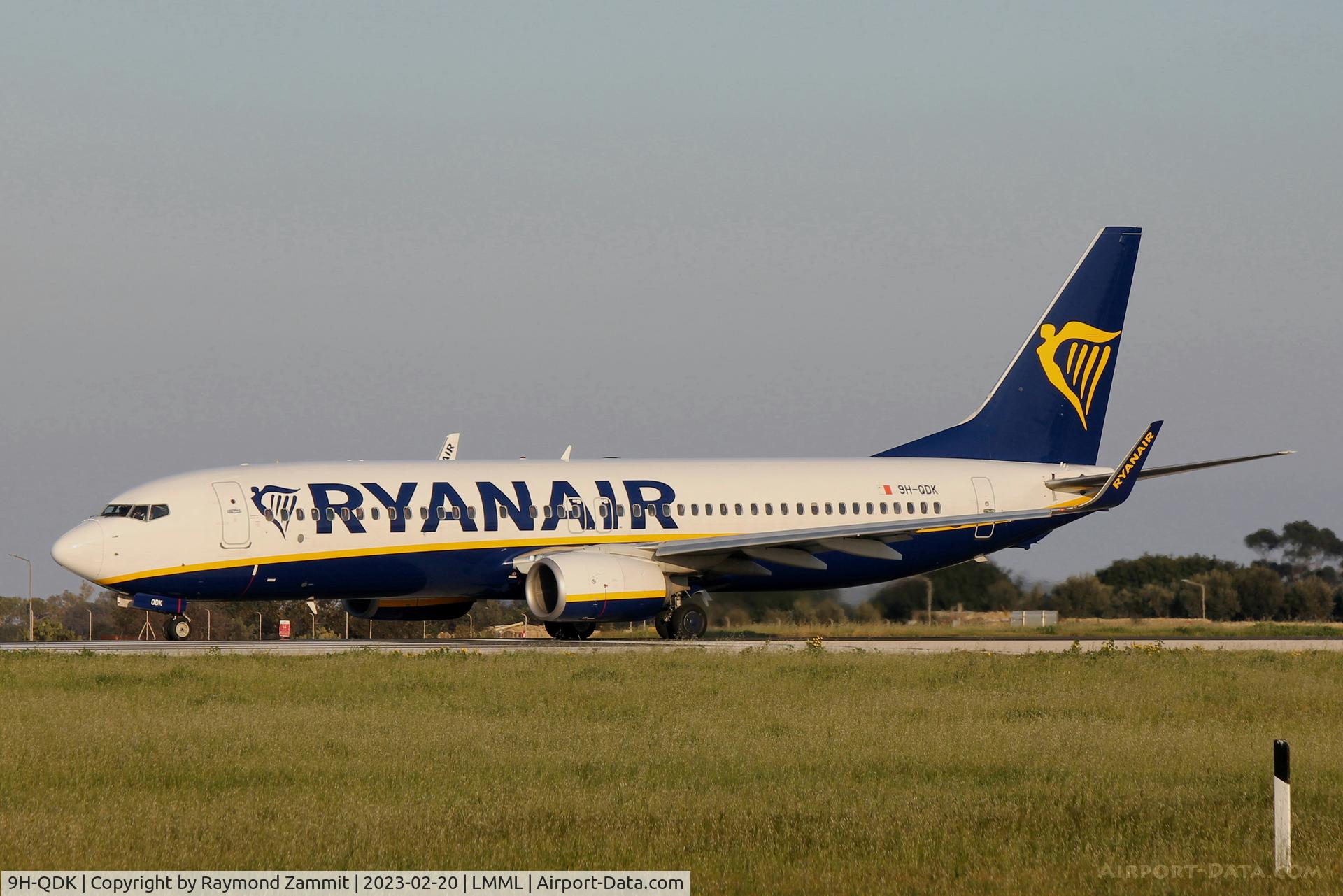9H-QDK, 2016 Boeing 737-8AS C/N 44760, B737-800 9H-QDK Malta Air