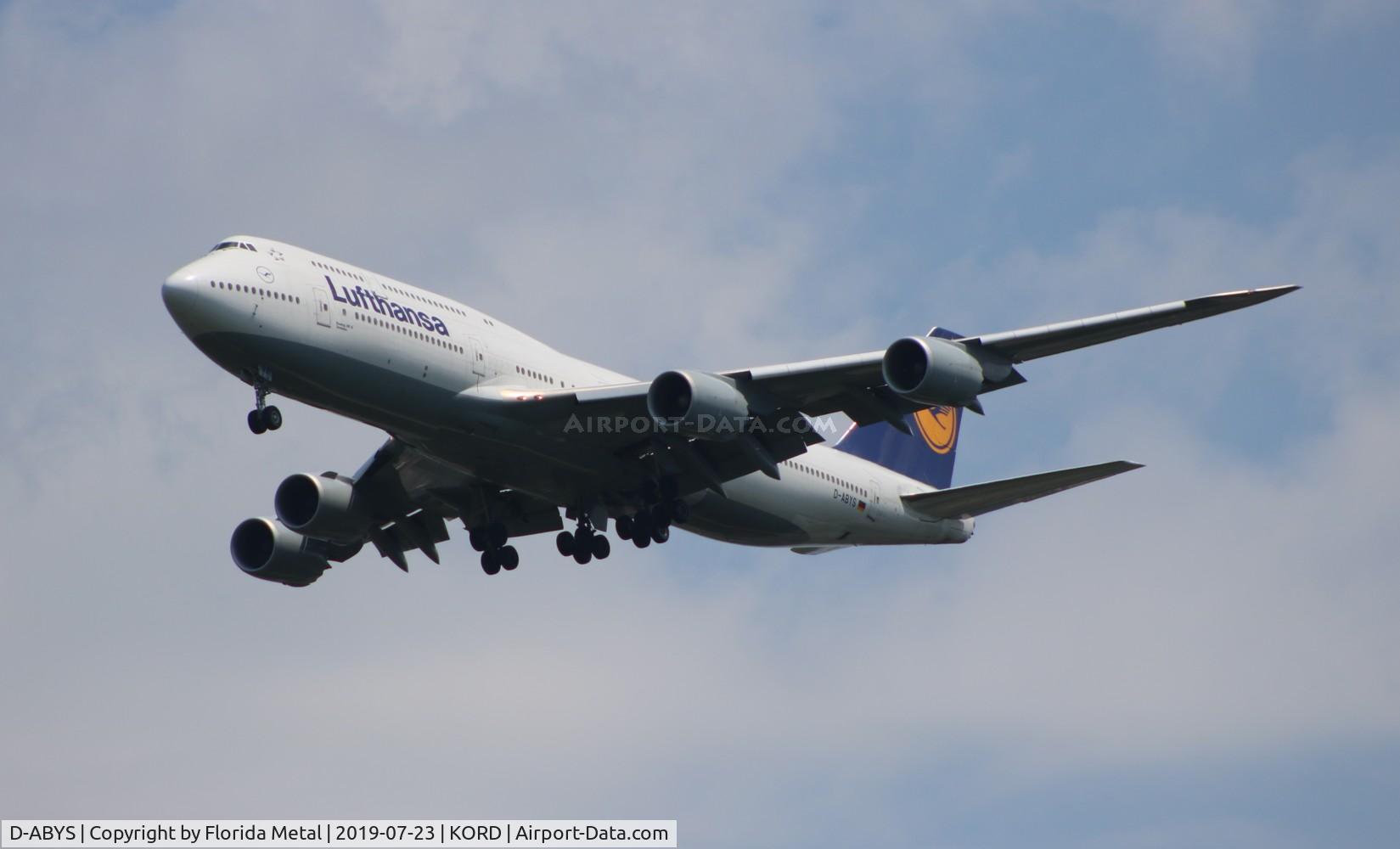 D-ABYS, 2015 Boeing 747-830 C/N 37843, Lufthansa 747-8 zx