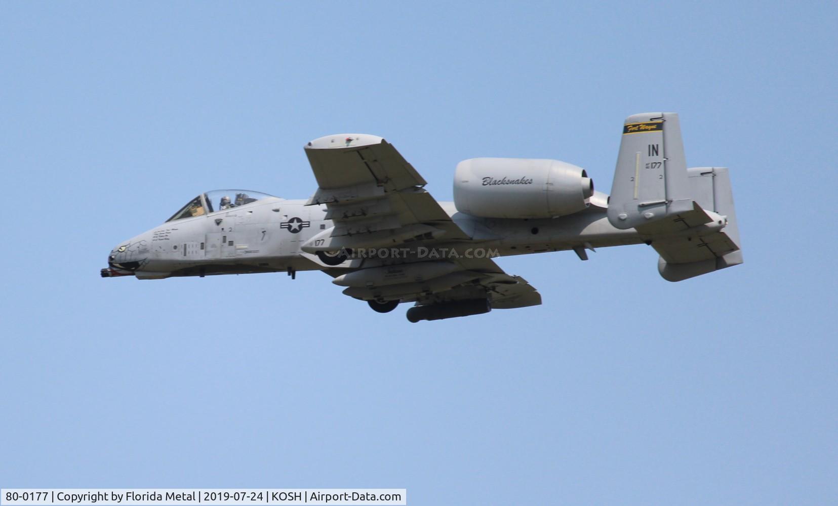 80-0177, 1980 Fairchild Republic A-10C Thunderbolt II C/N A10-0527, USAF A-10 zx