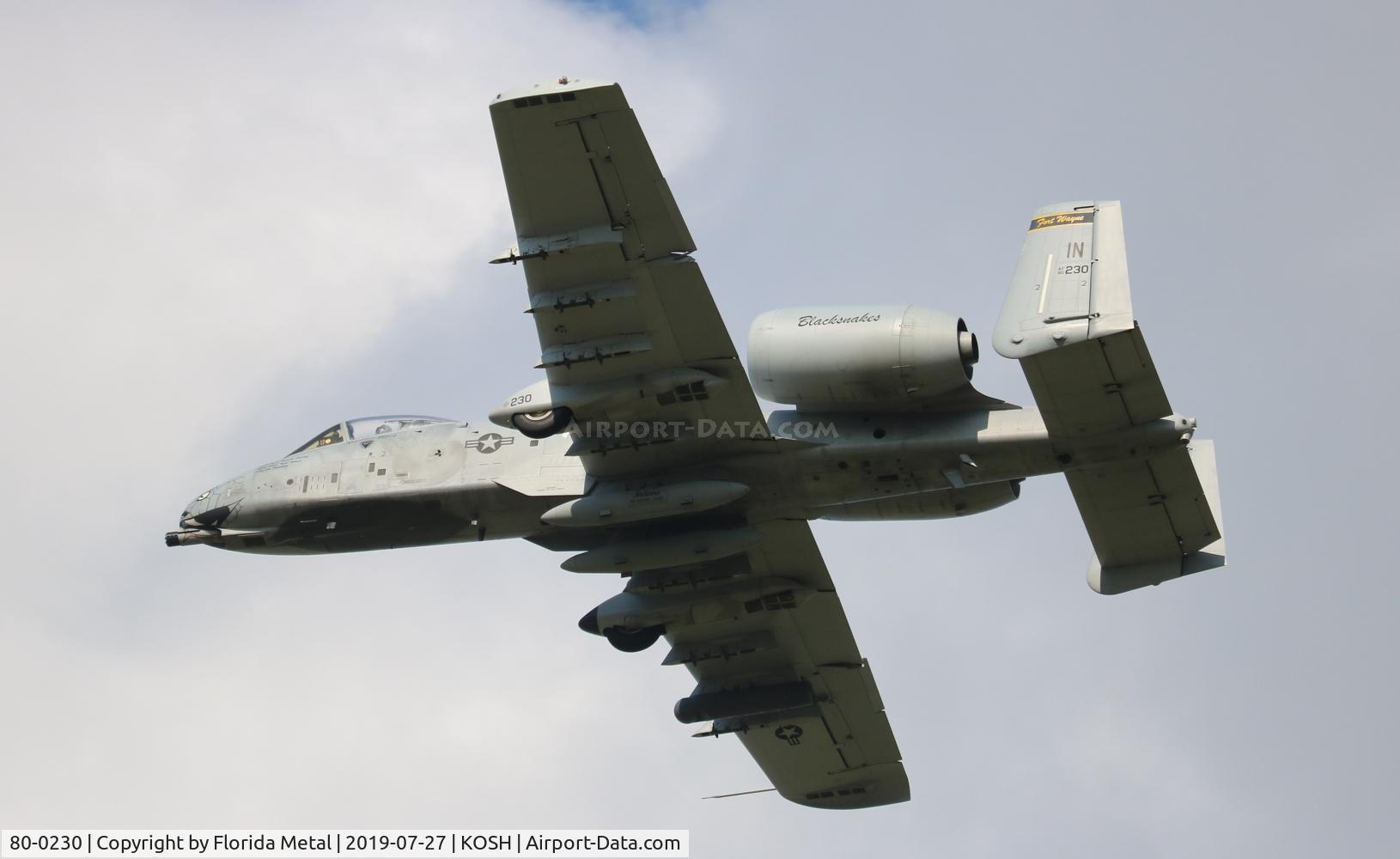 80-0230, 1980 Fairchild Republic A-10C Thunderbolt II C/N A10-0580, USAF A-10 zx