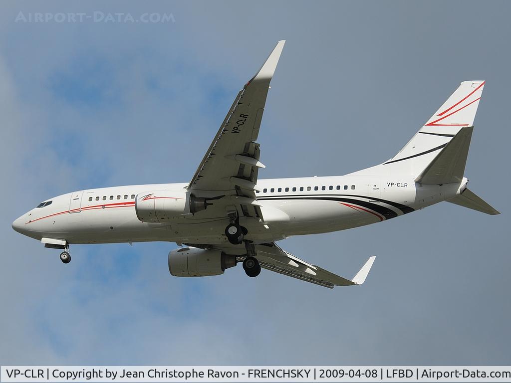 VP-CLR, 2006 Boeing 737-7EM BBJ C/N 34865, LUK Aviation