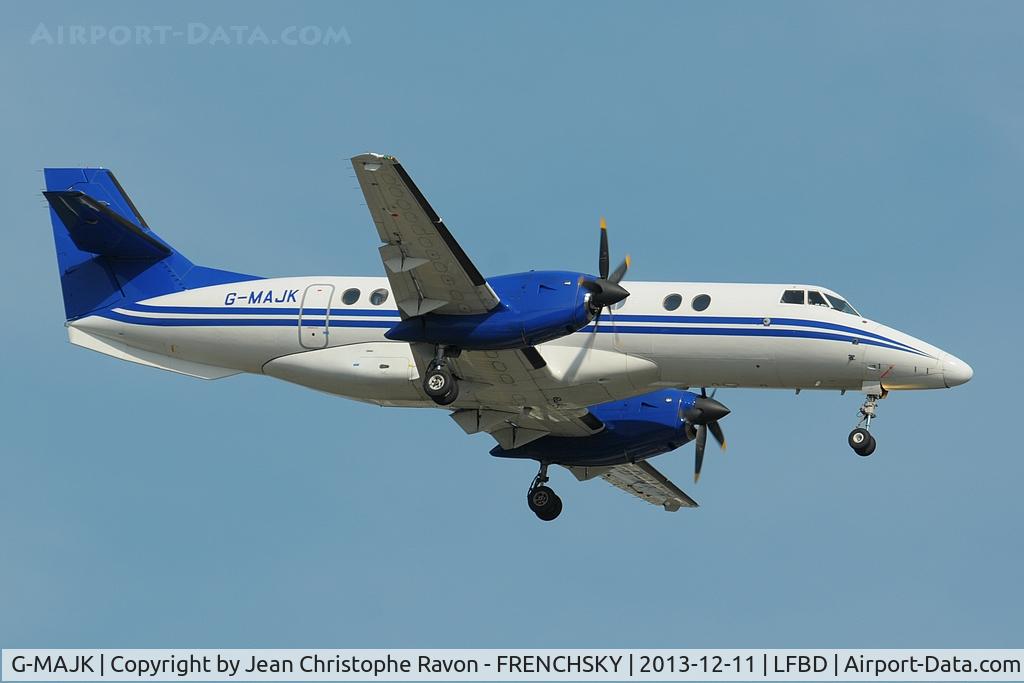G-MAJK, 1995 British Aerospace Jetstream 41 C/N 41070, Eastern Airlines landing runway 23 from Dijon