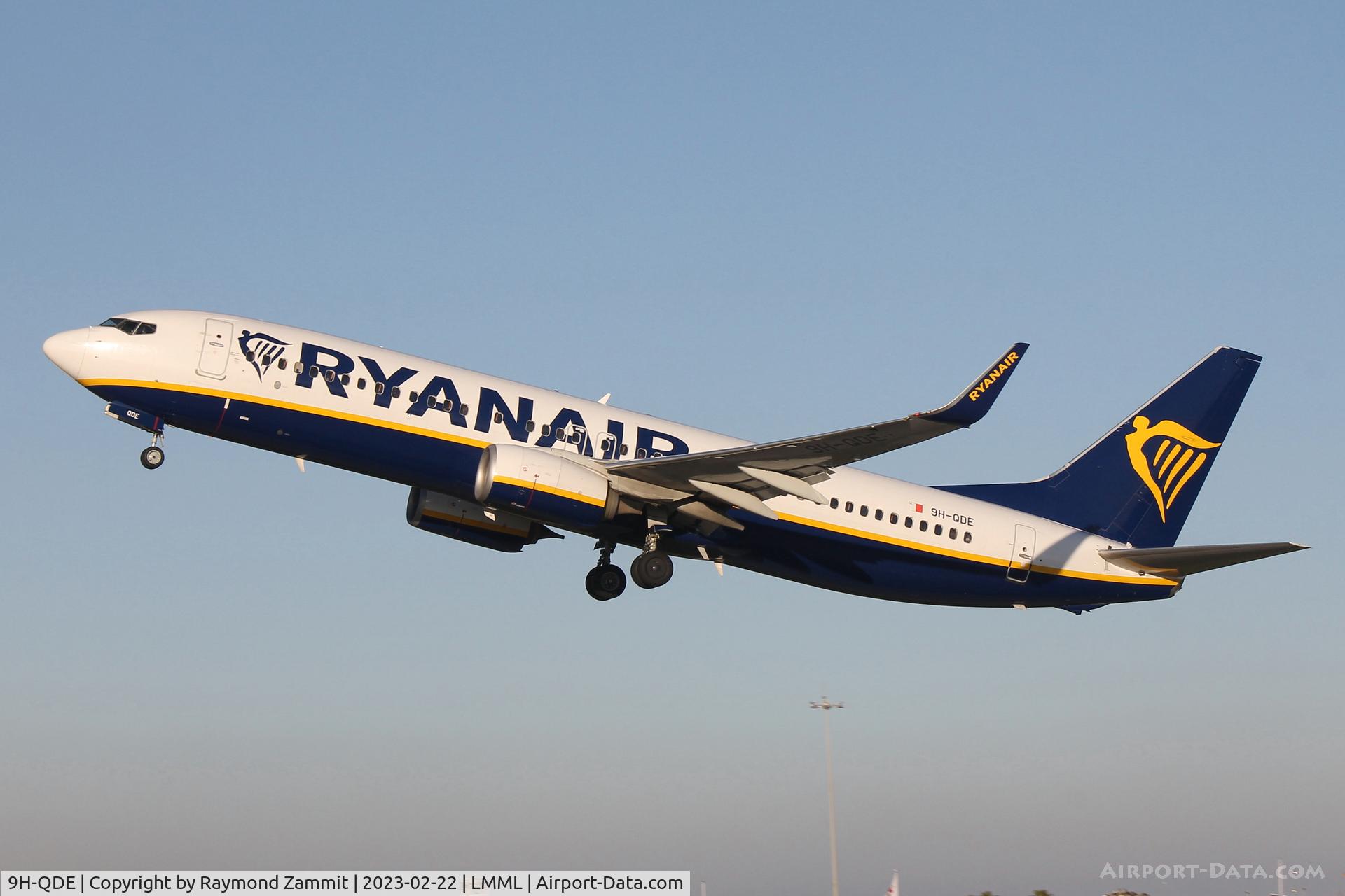9H-QDE, 2016 Boeing 737-8AS C/N 44754, B737-800 9H-QDE Malta Air